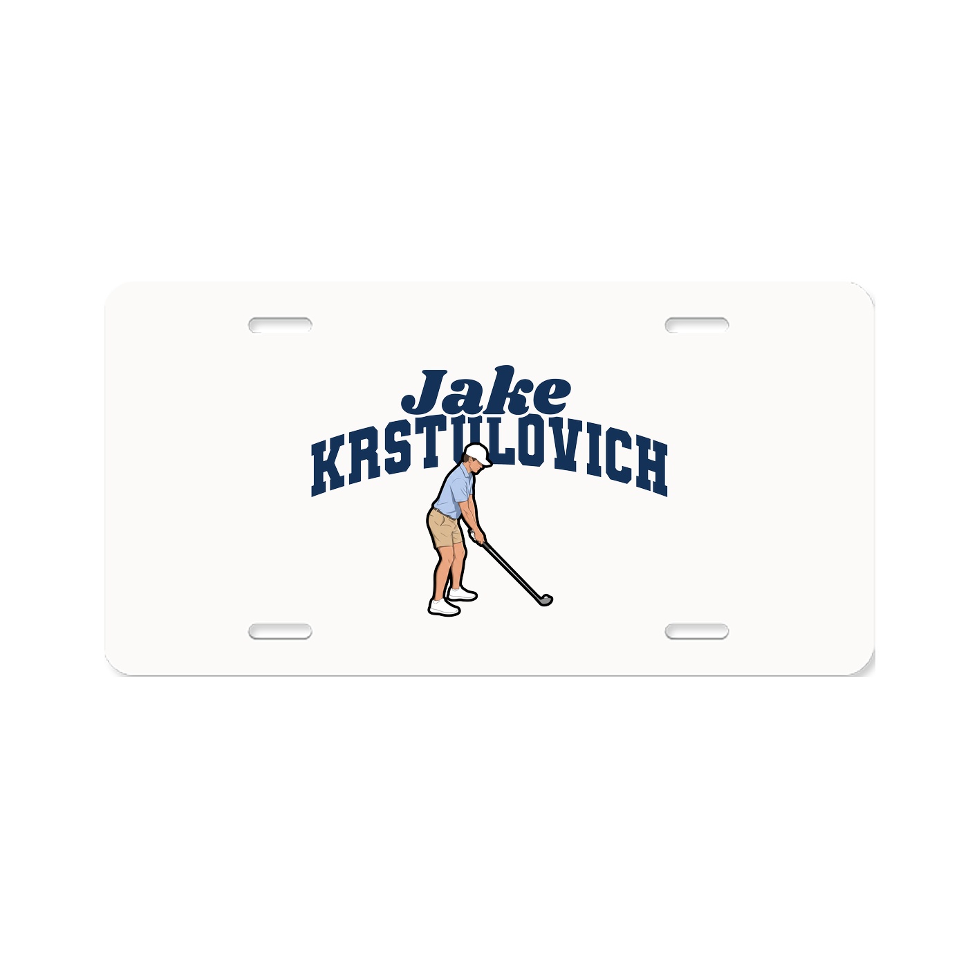 License Plate — Signature Arch in Classic