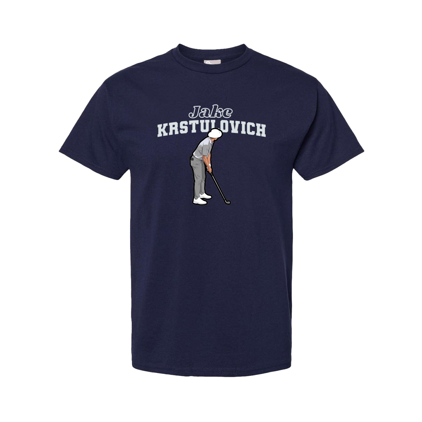 Tee — Name Arch in Navy
