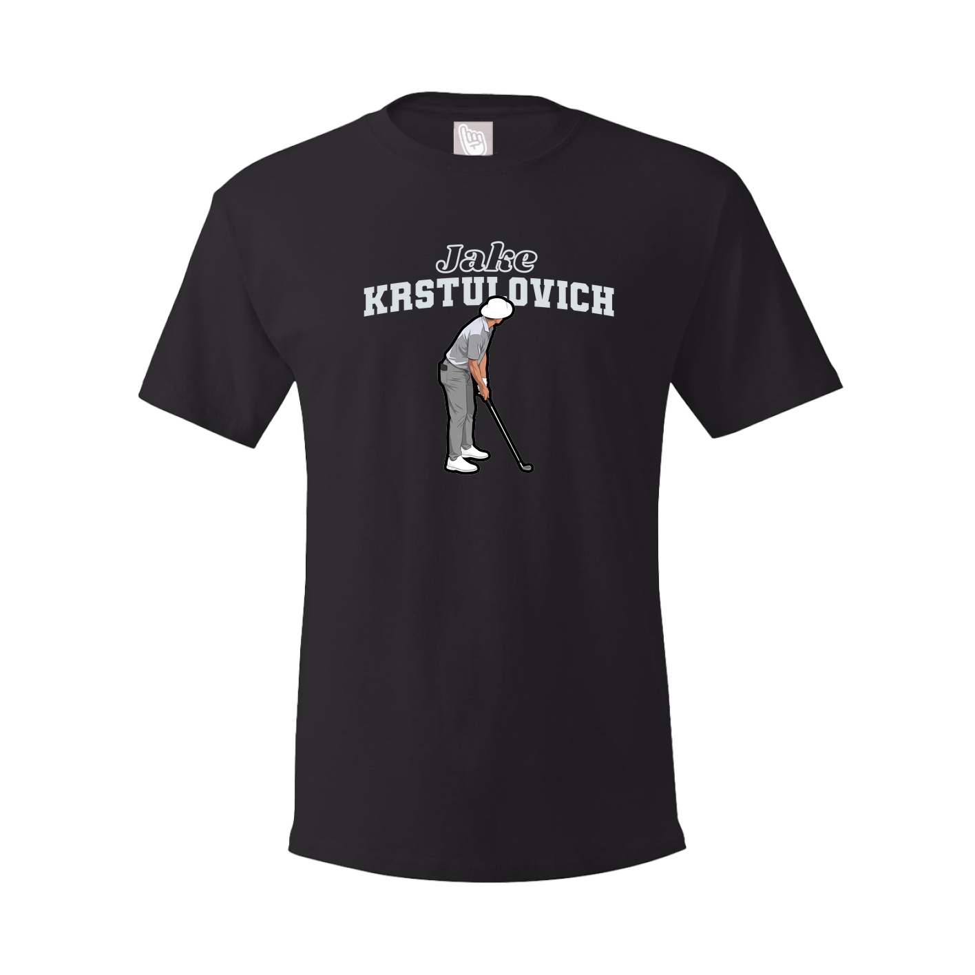 Youth Tee — Name Arch in Black