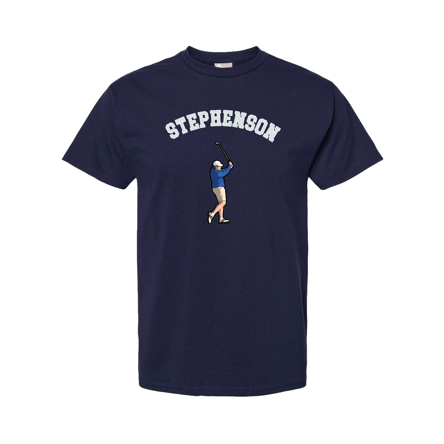 Youth Tee — Shirsey Arch in Navy