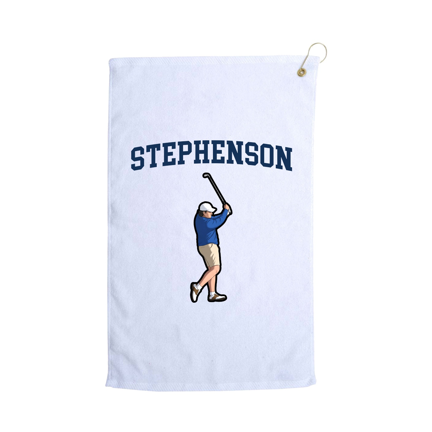 Golf Towel — Shirsey in White