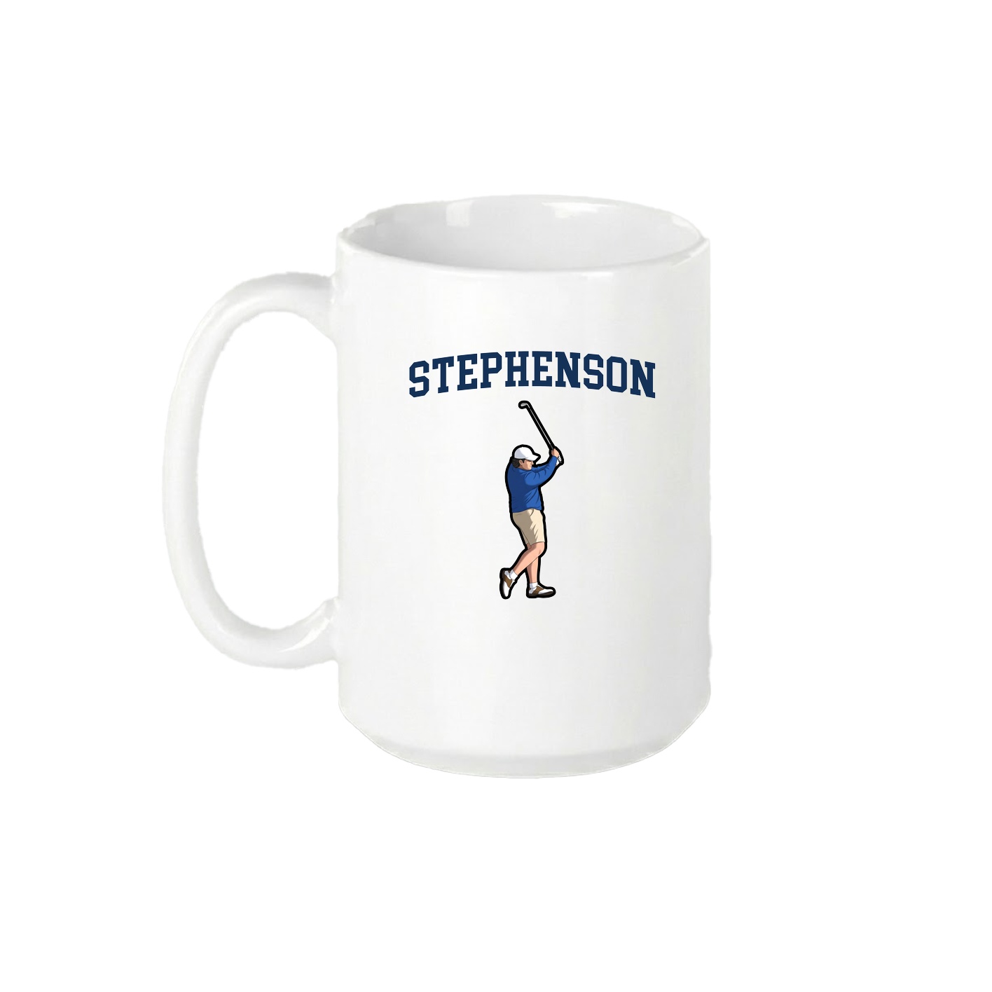 15oz Coffee Mug — Shirsey in White