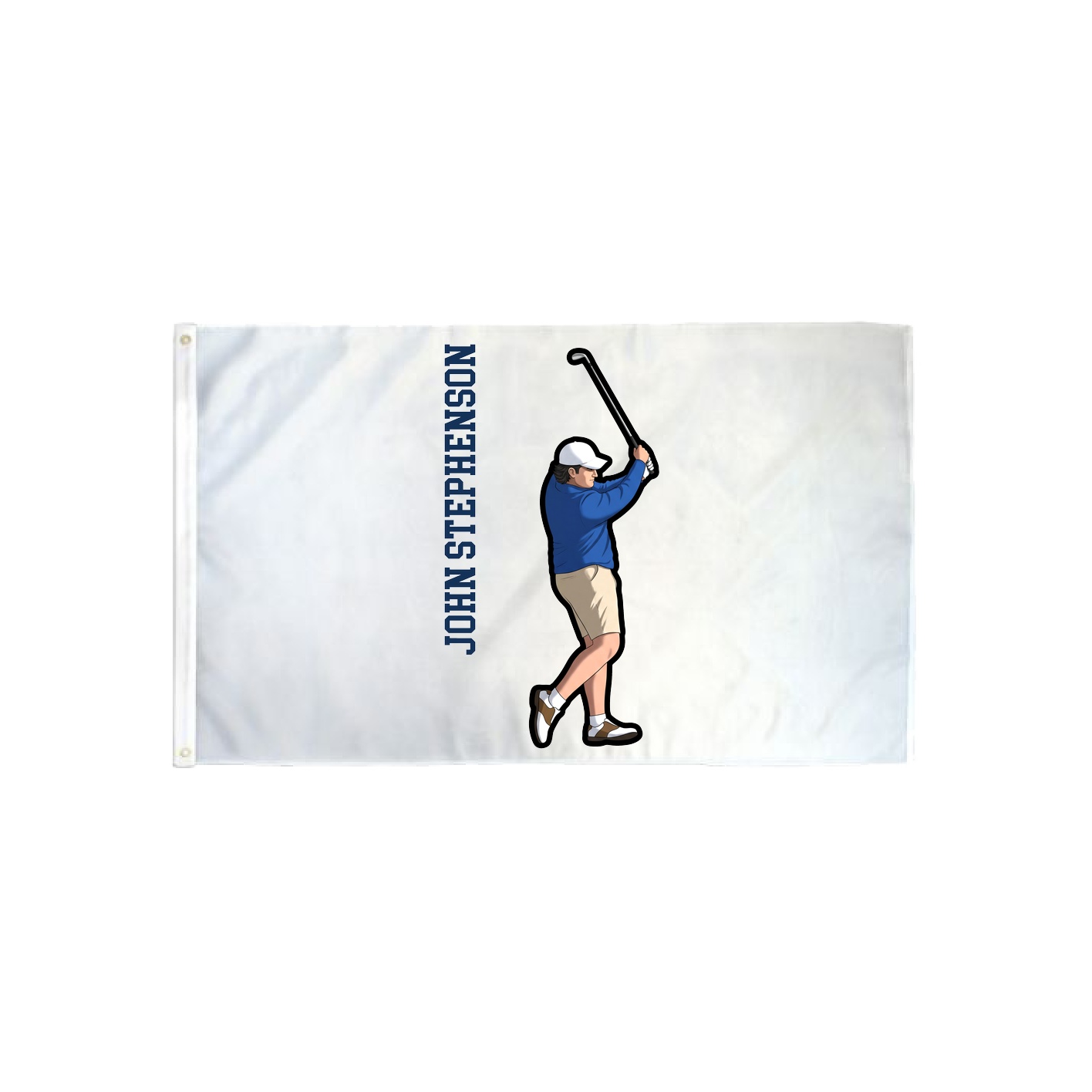 3x5 Flag — Name Vertical in Classic