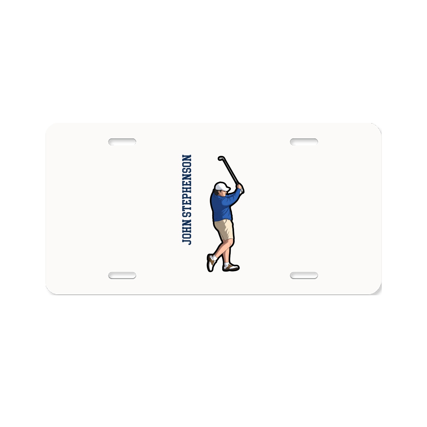 Aluminum License Plate
