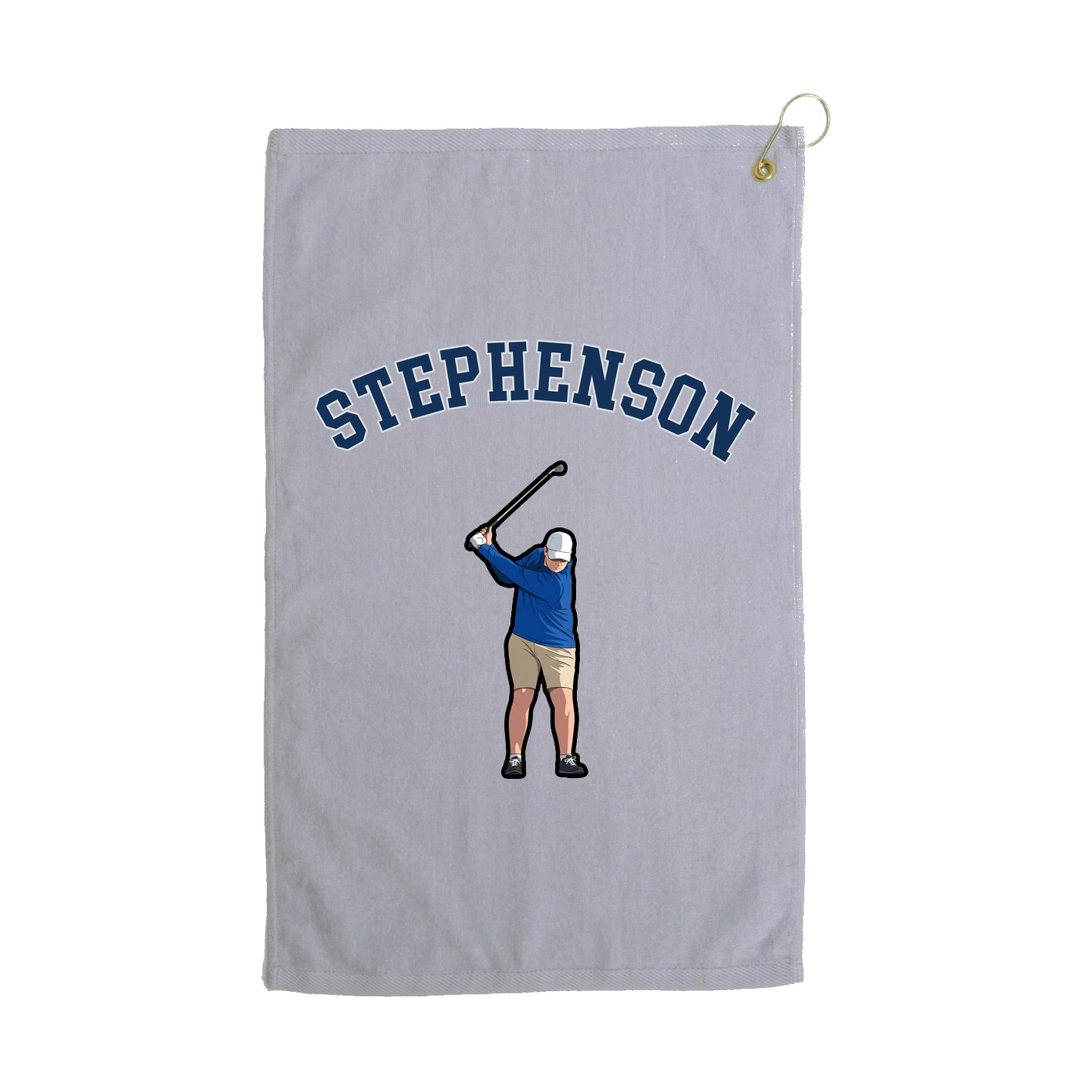 Golf Towel — Shirsey Arch in Grey