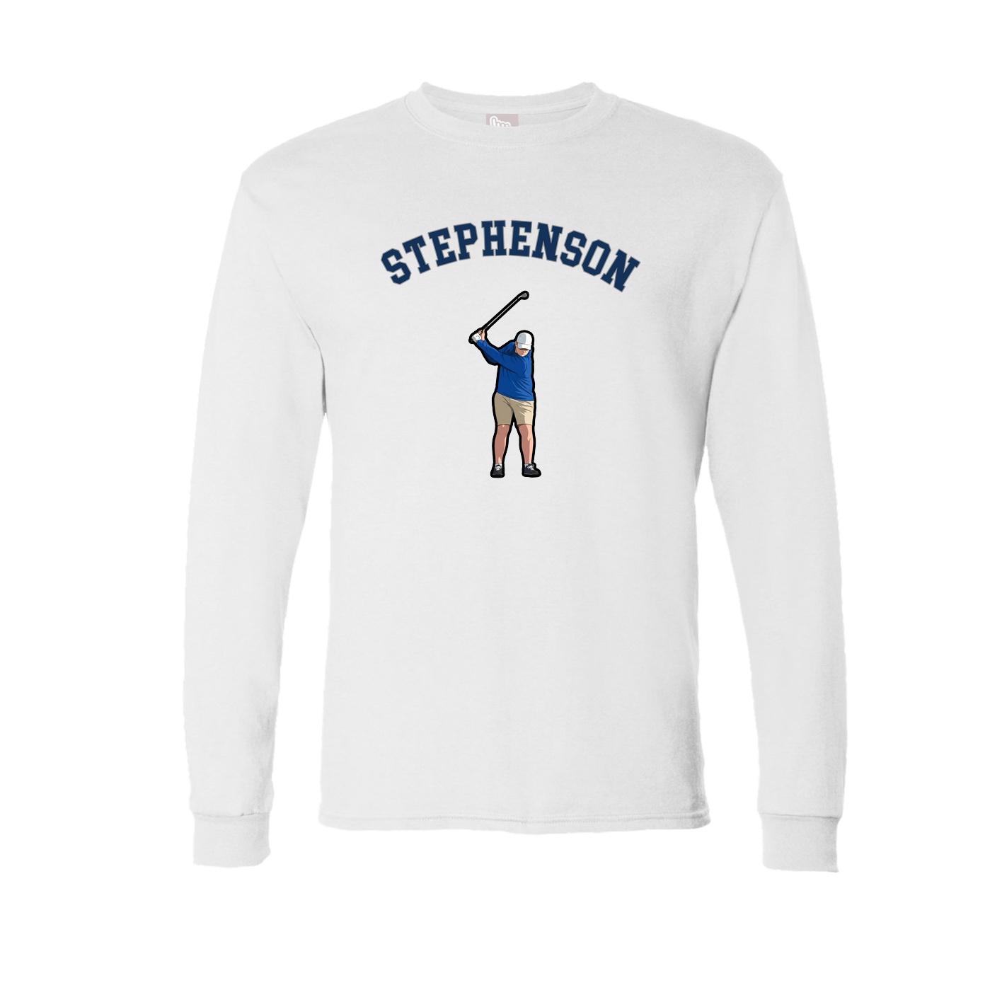 Long Sleeve Tee — Shirsey Arch in White