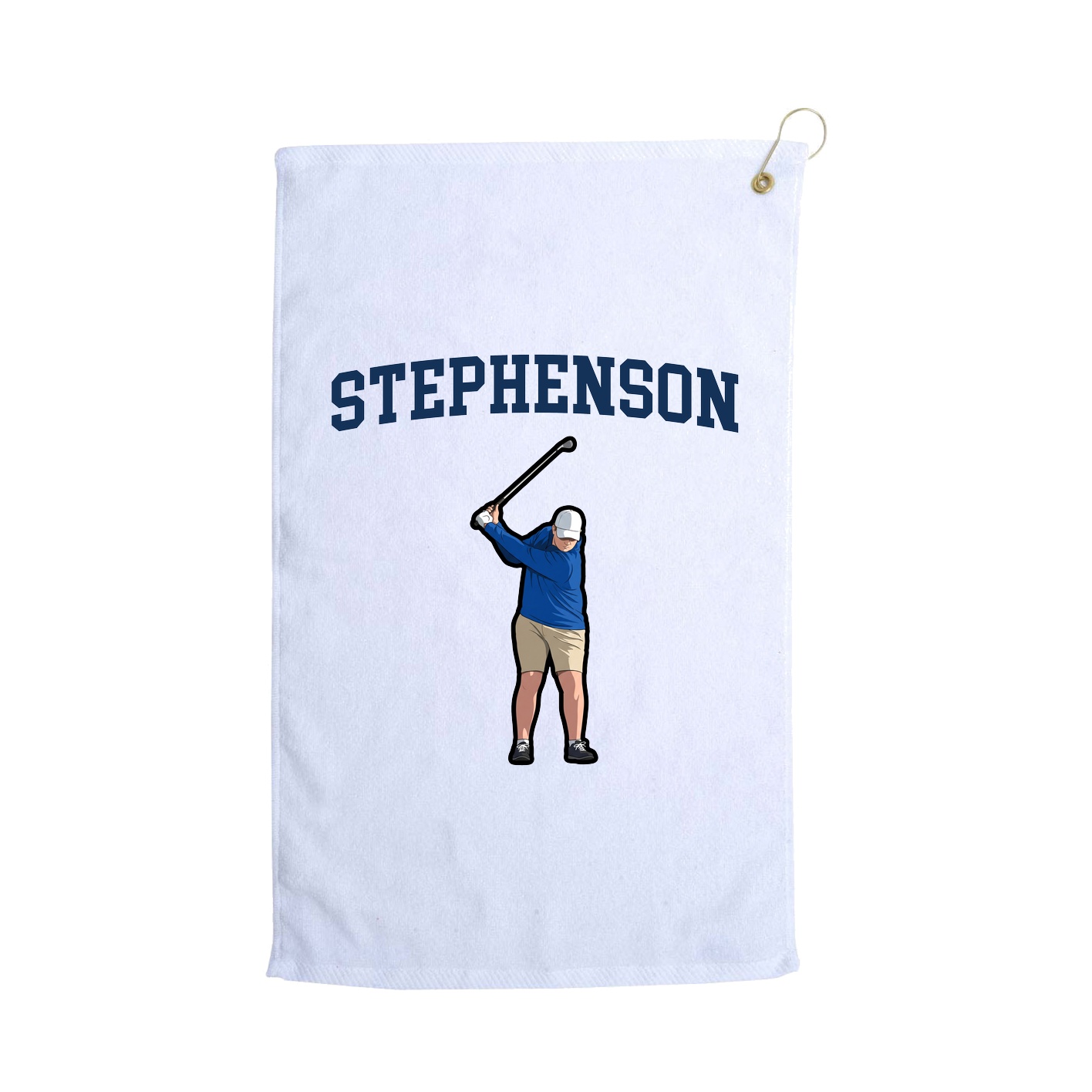 Golf Towel — Shirsey in White