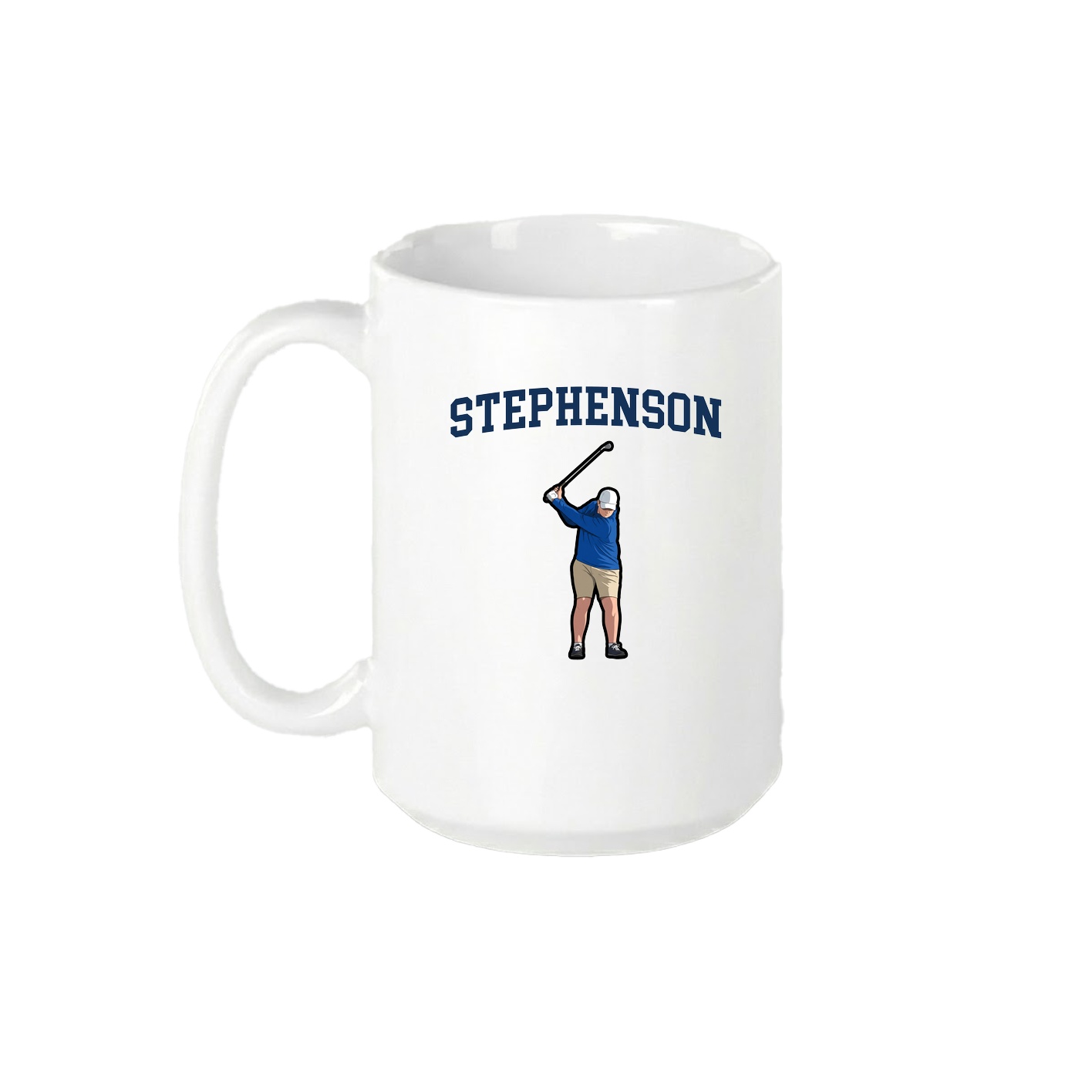 15oz Coffee Mug — Shirsey in White