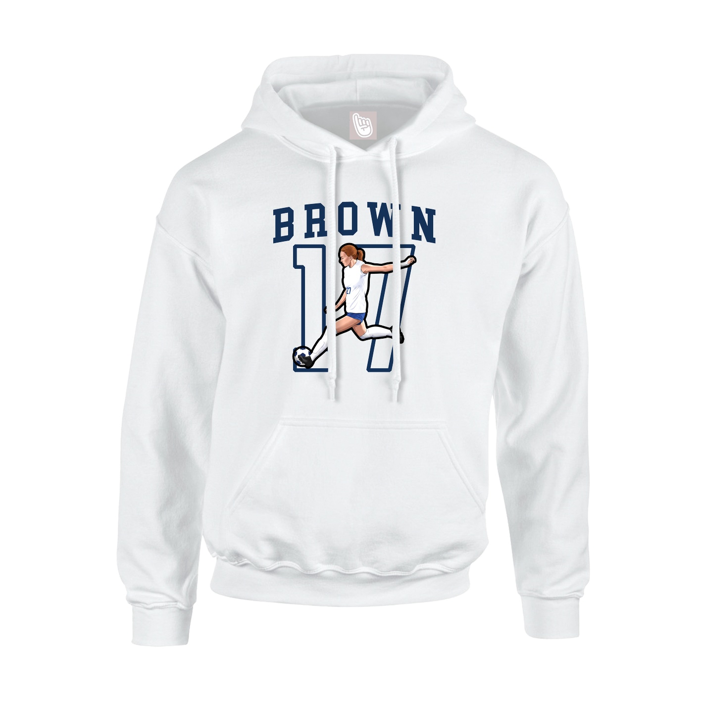 Youth Hoodie — Shirsey in White