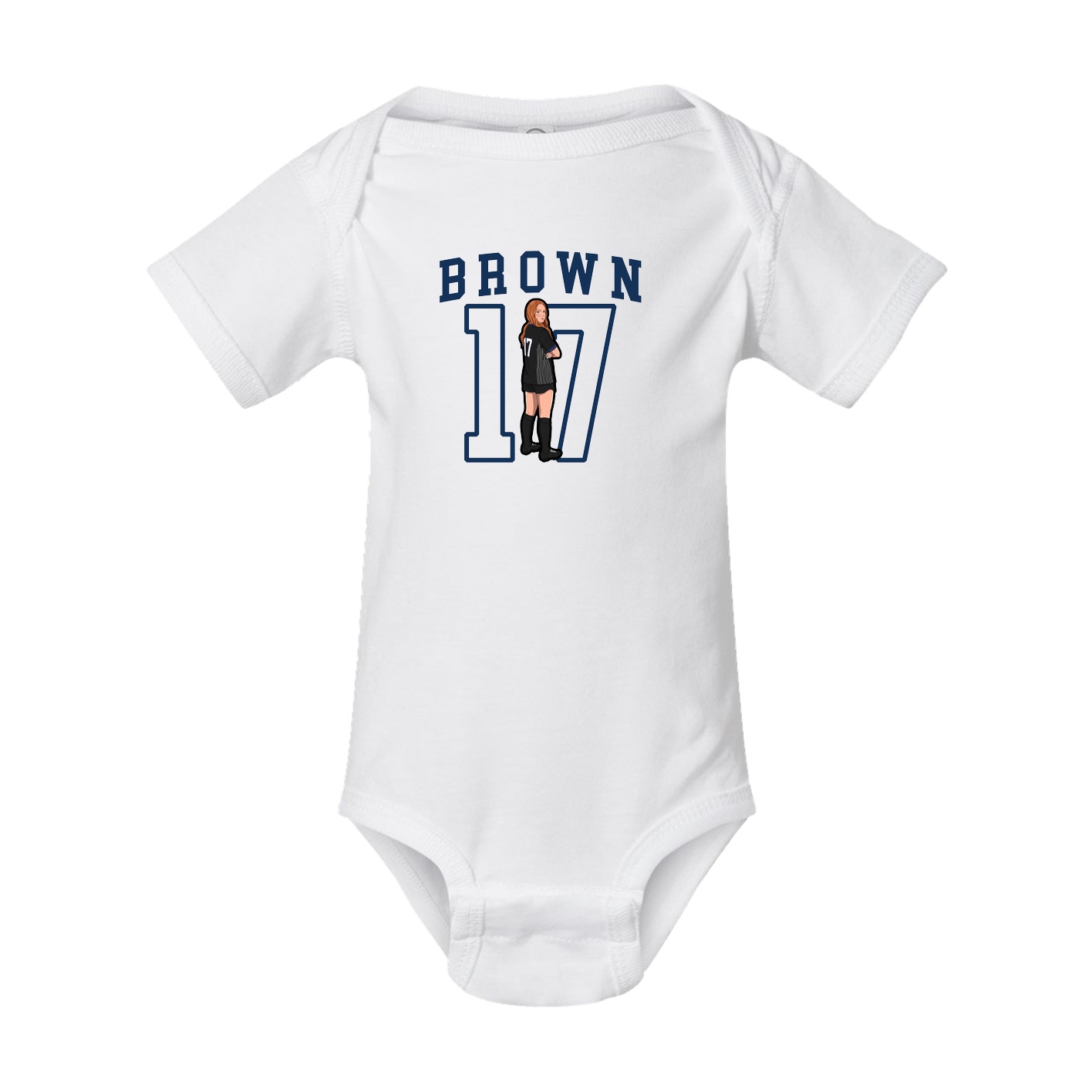 Baby Onesie — Shirsey in White