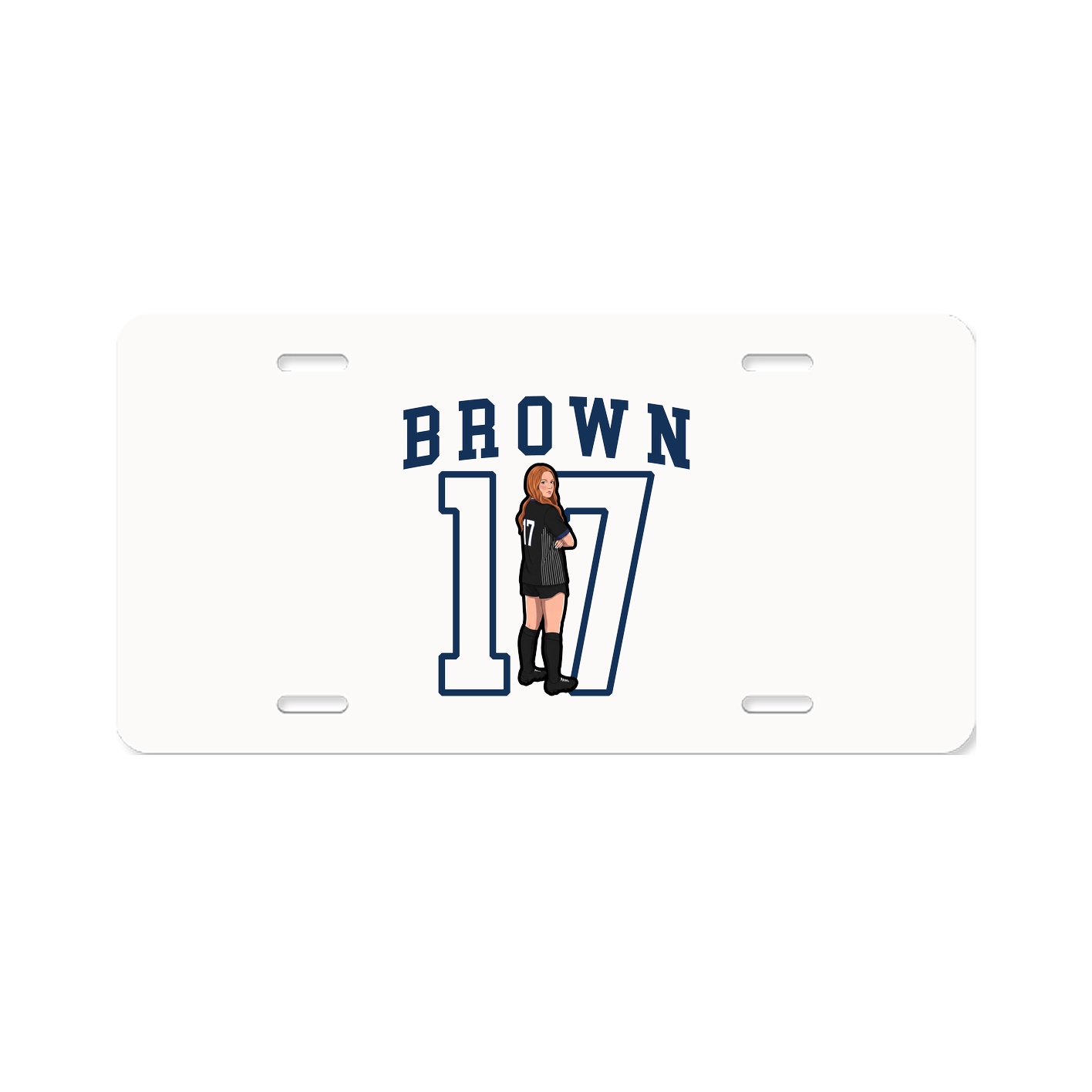 License Plate — Shirsey in Classic
