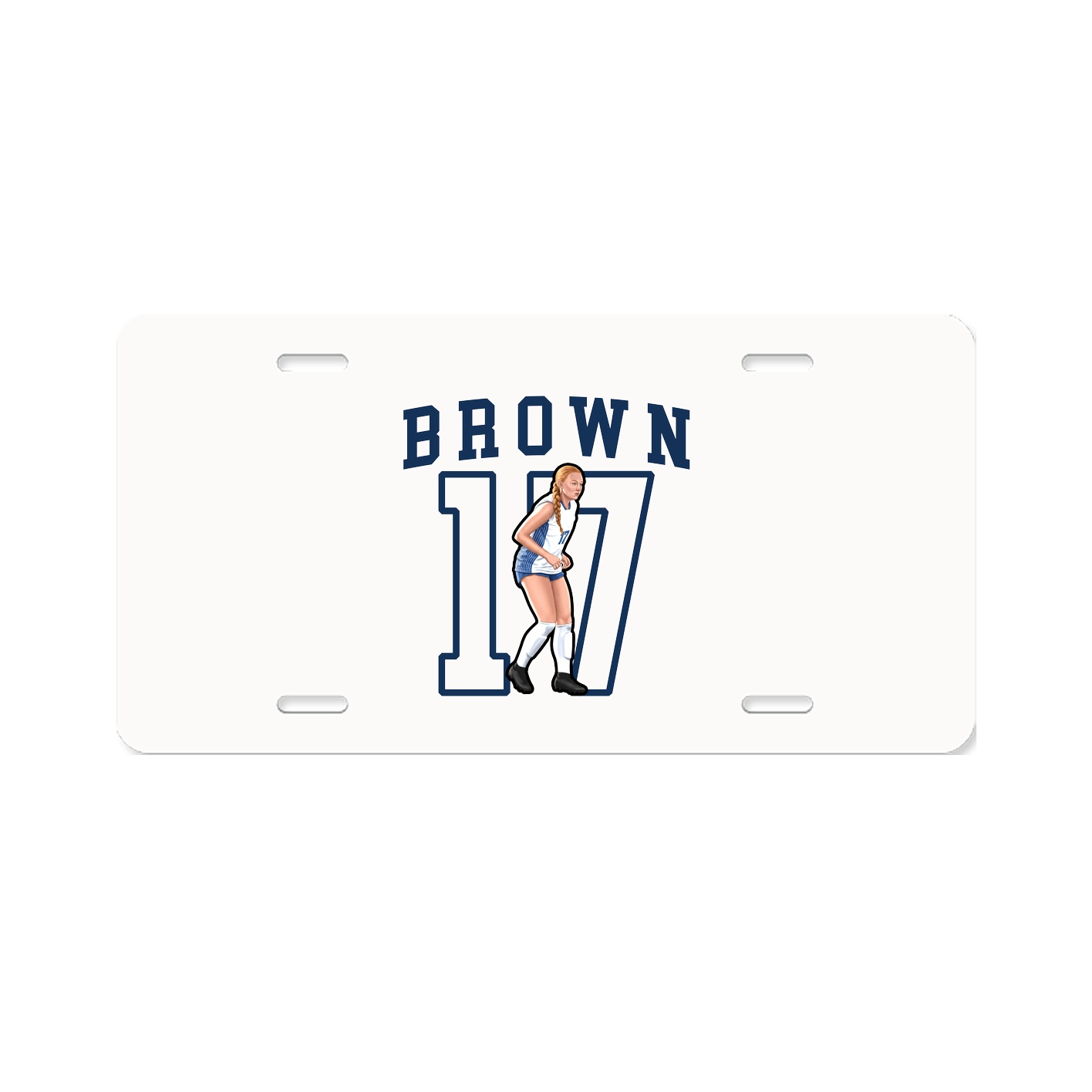 License Plate — Shirsey in Classic