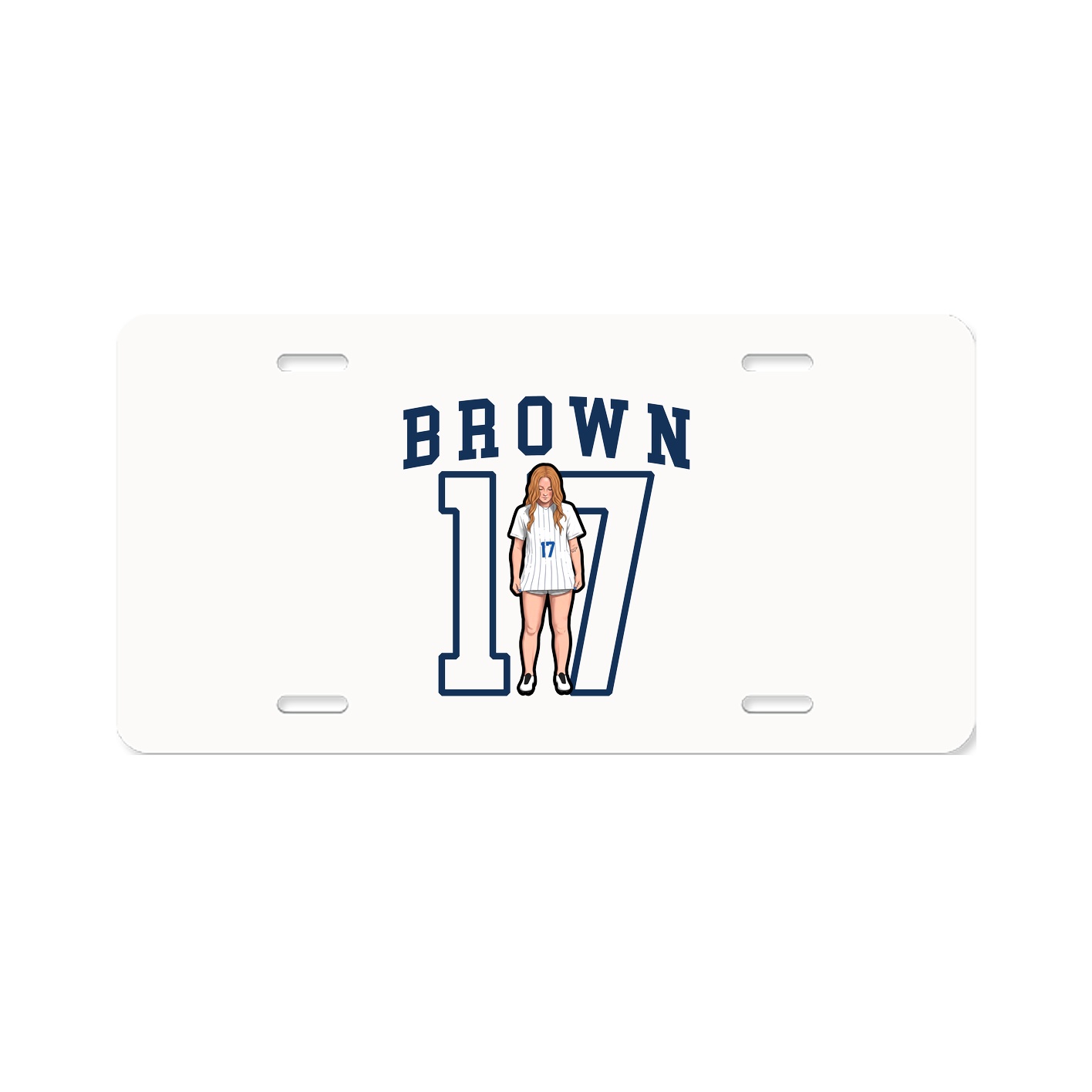 License Plate — Shirsey in Classic