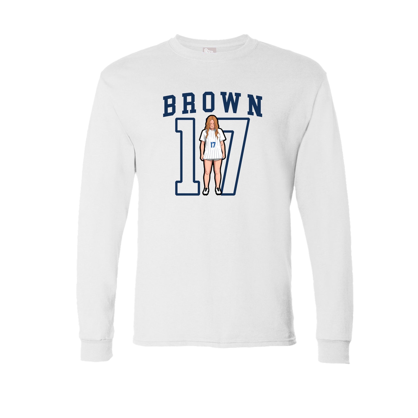 Long Sleeve Tee — Shirsey in White