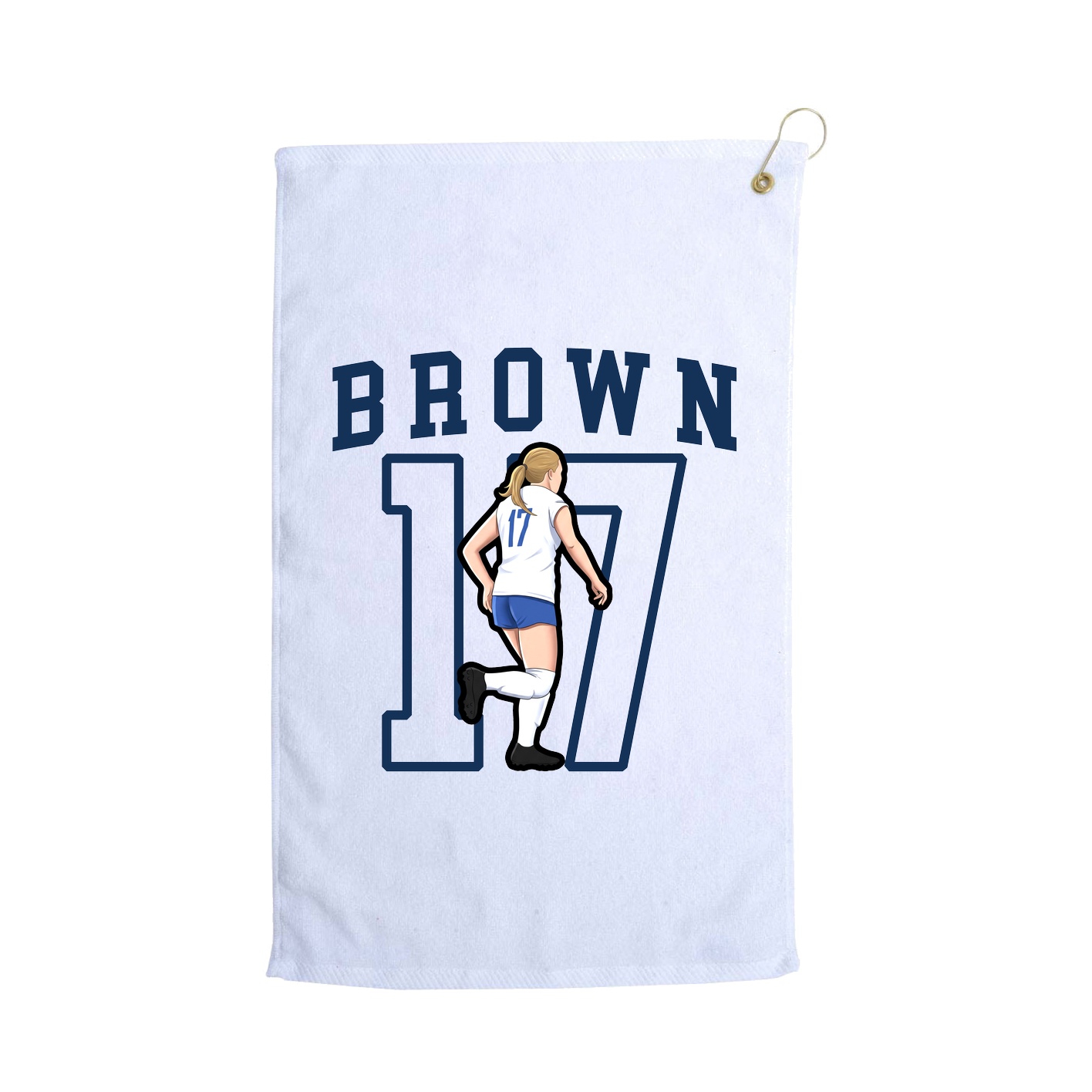 Golf Towel — Shirsey in White