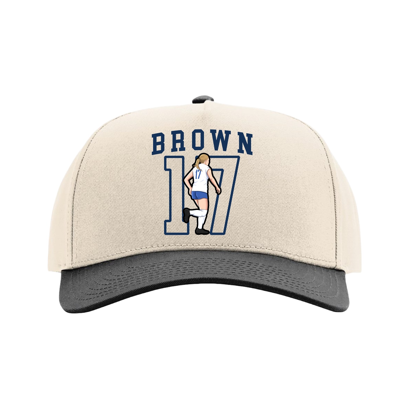 Full Fabric Five-Panel Champ Cap