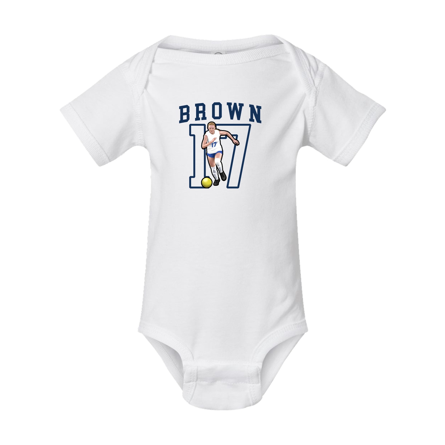 Baby Onesie — Shirsey in White