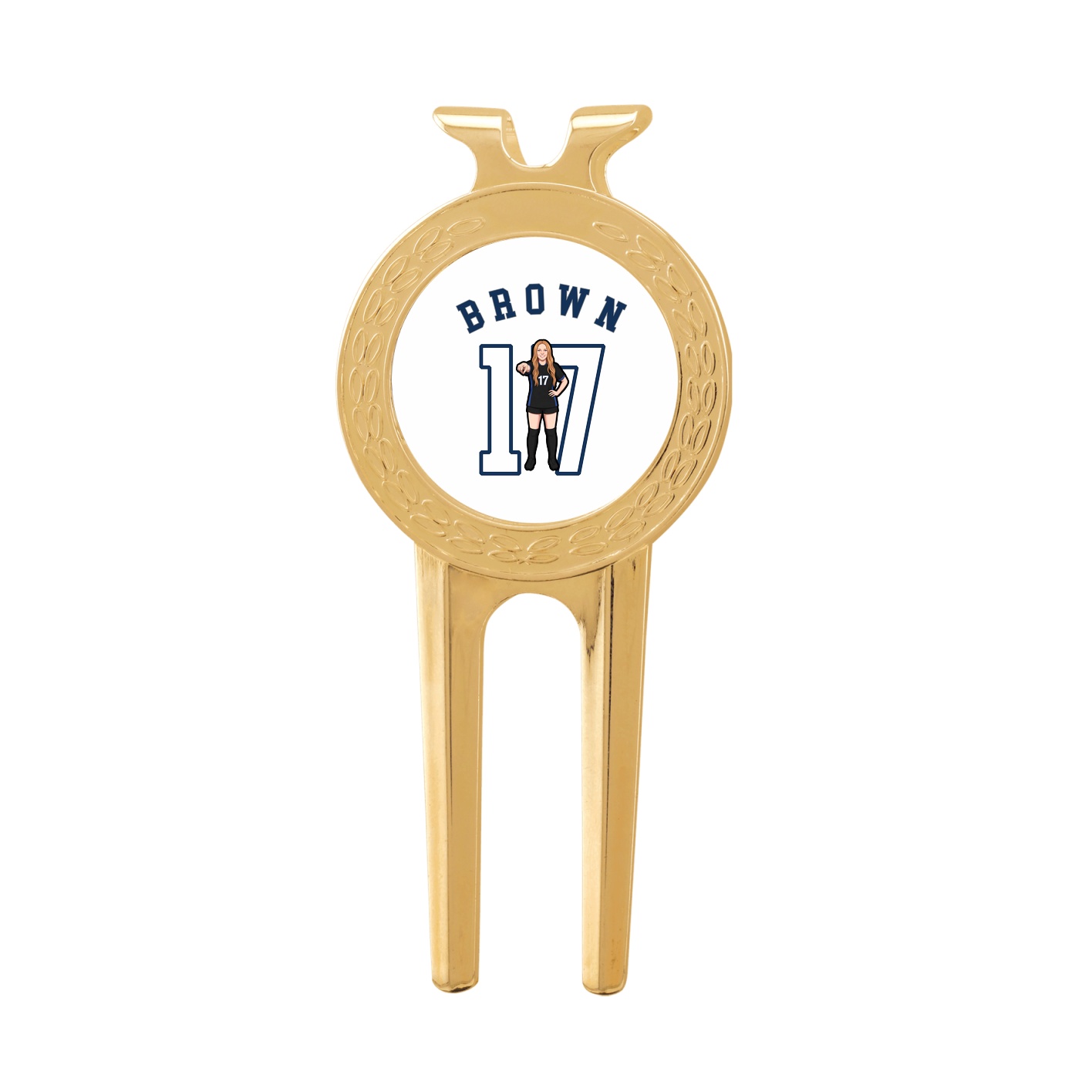 Divot Tool with Ball Marker — Shirsey Arch in Classic