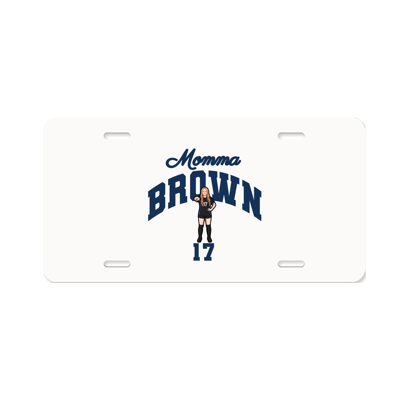 License Plate — Mothers Day Arch in Classic