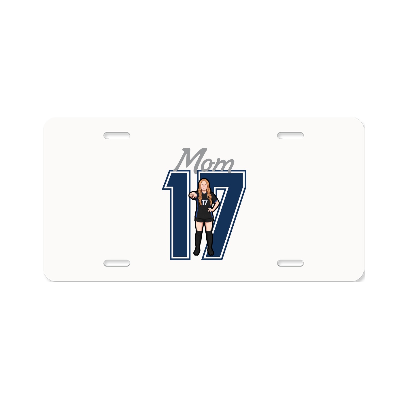 License Plate — Mothers Day Shirsey in Classic