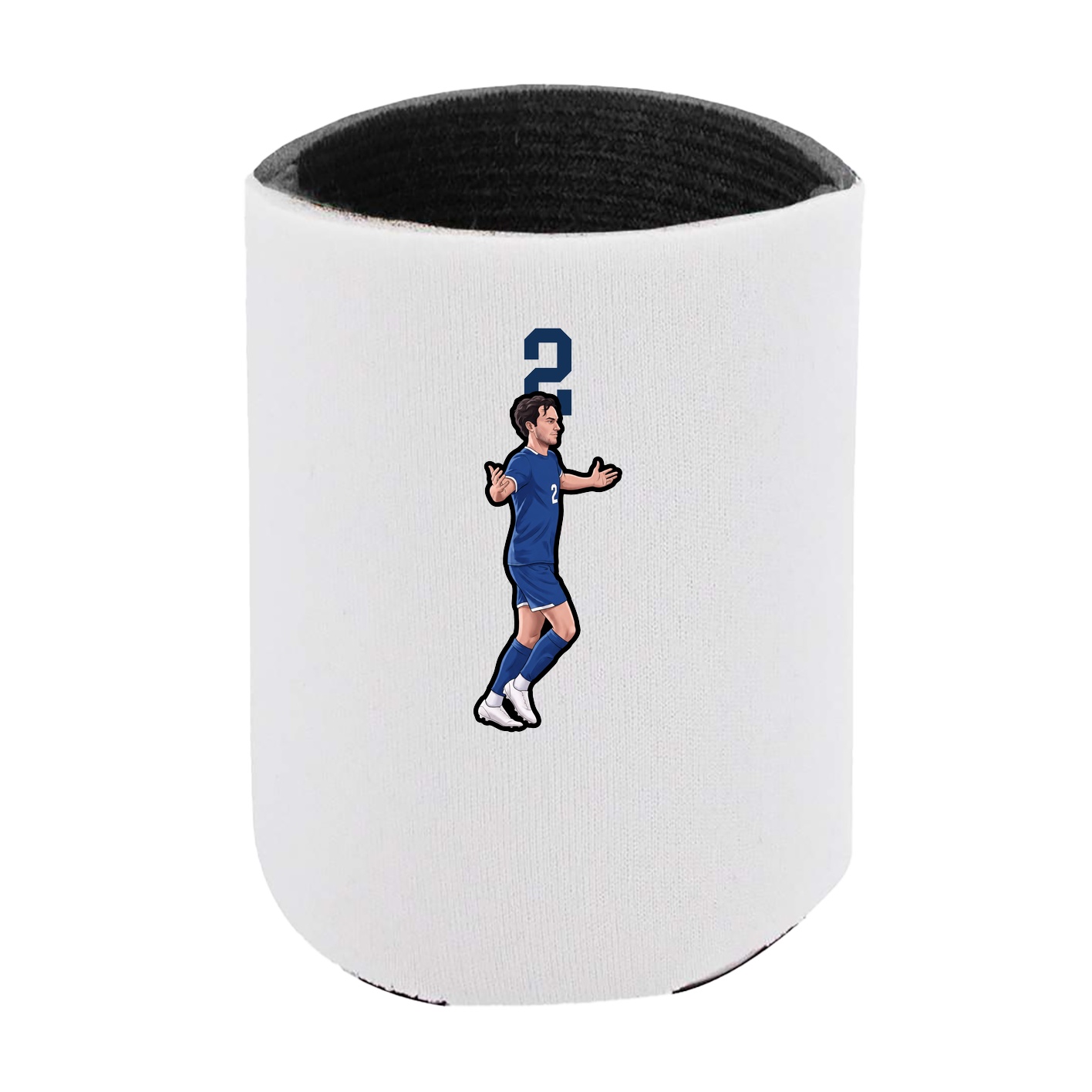 Can Holder — Number Top in White