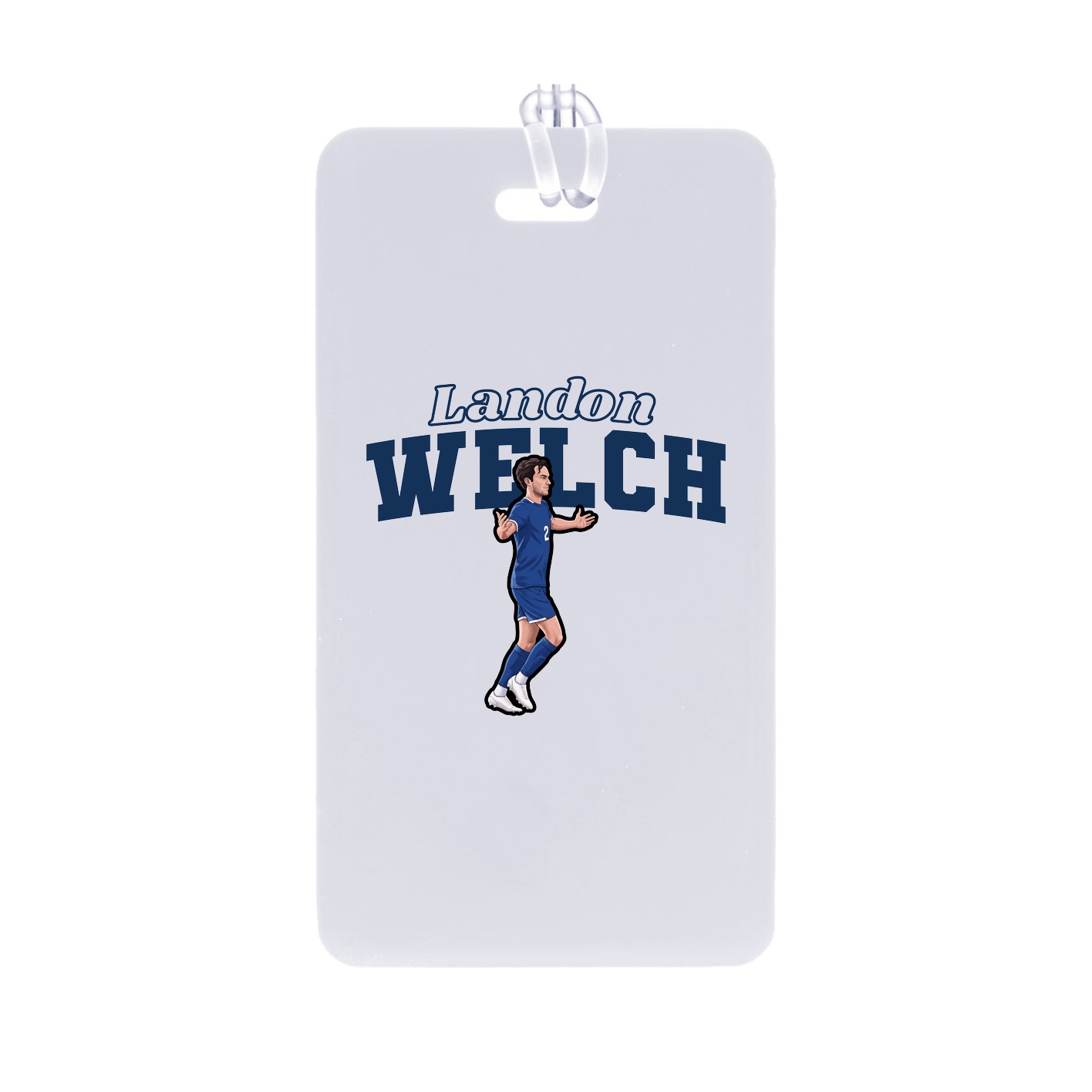 Bag Tag — Name Arch in Classic