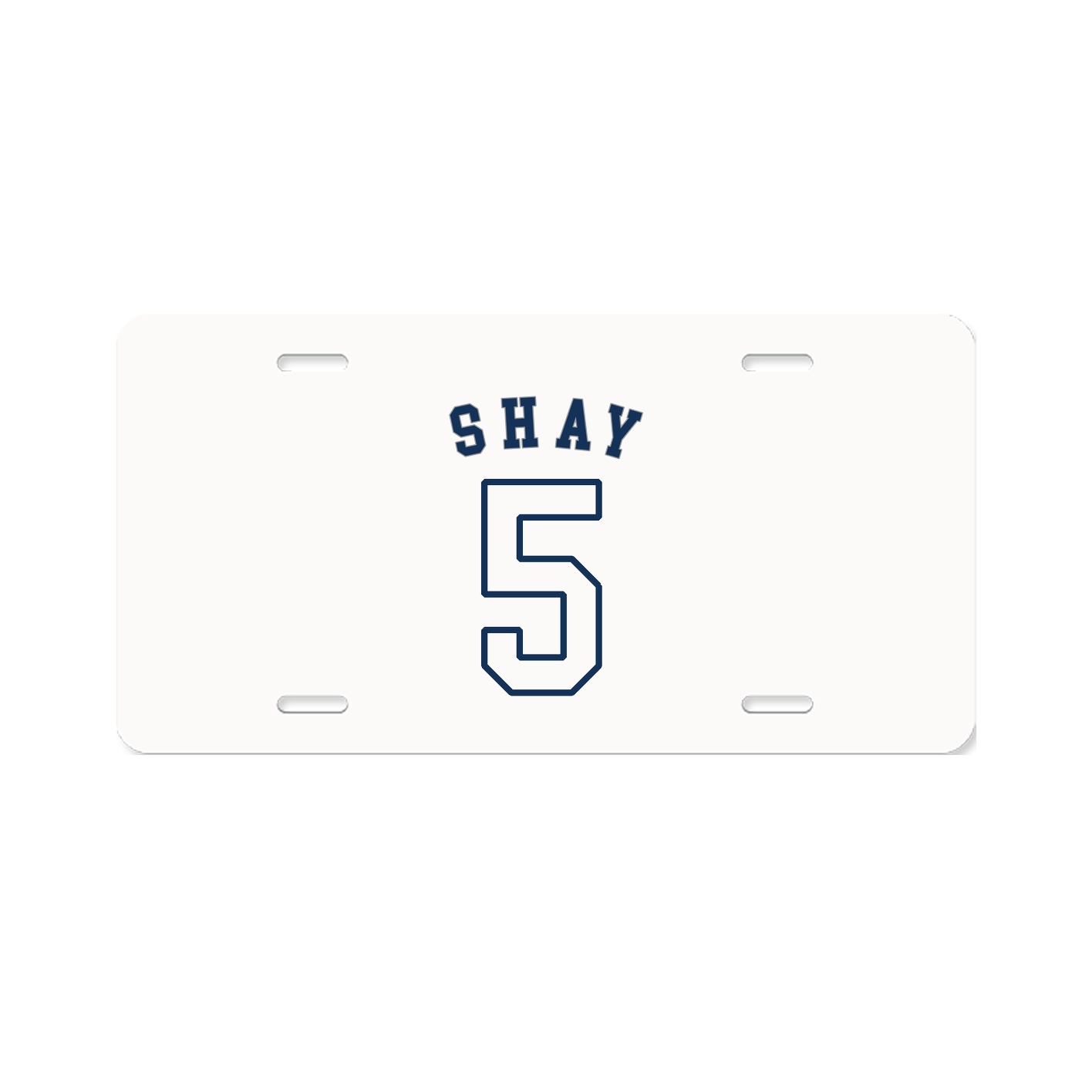 License Plate — Shirsey Arch in Classic