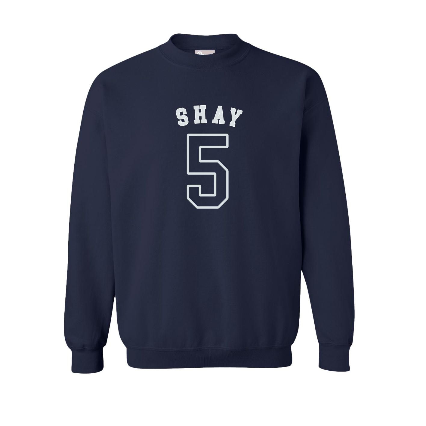 Fleece Crew — Shirsey Arch in Navy