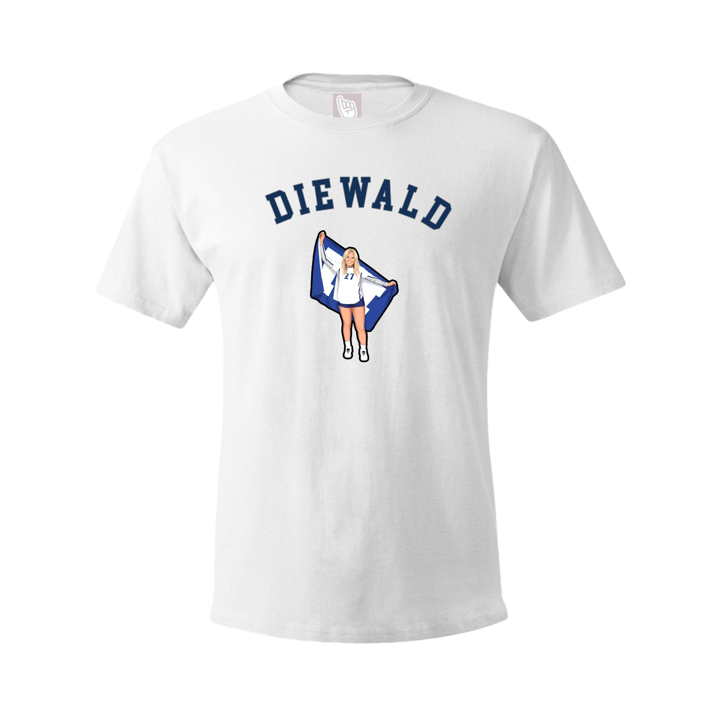 Tee — Shirsey Arch in White