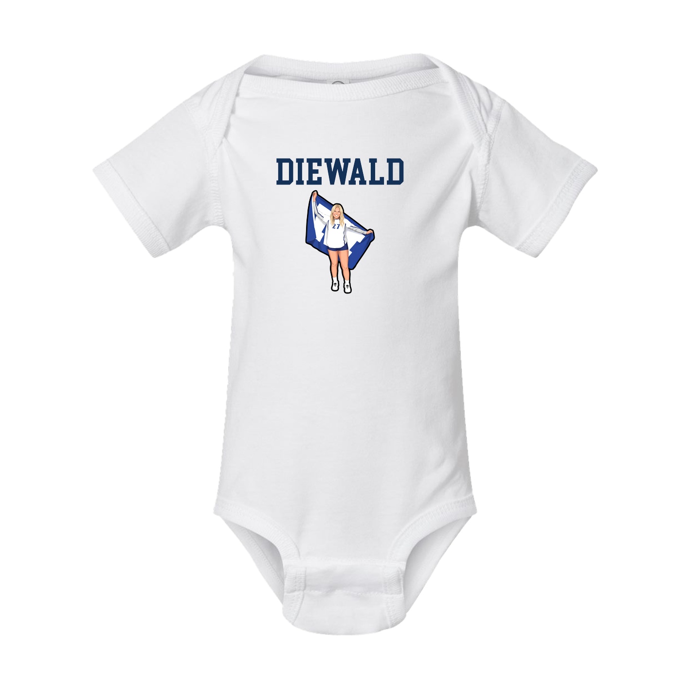 Baby Onesie — Shirsey in White