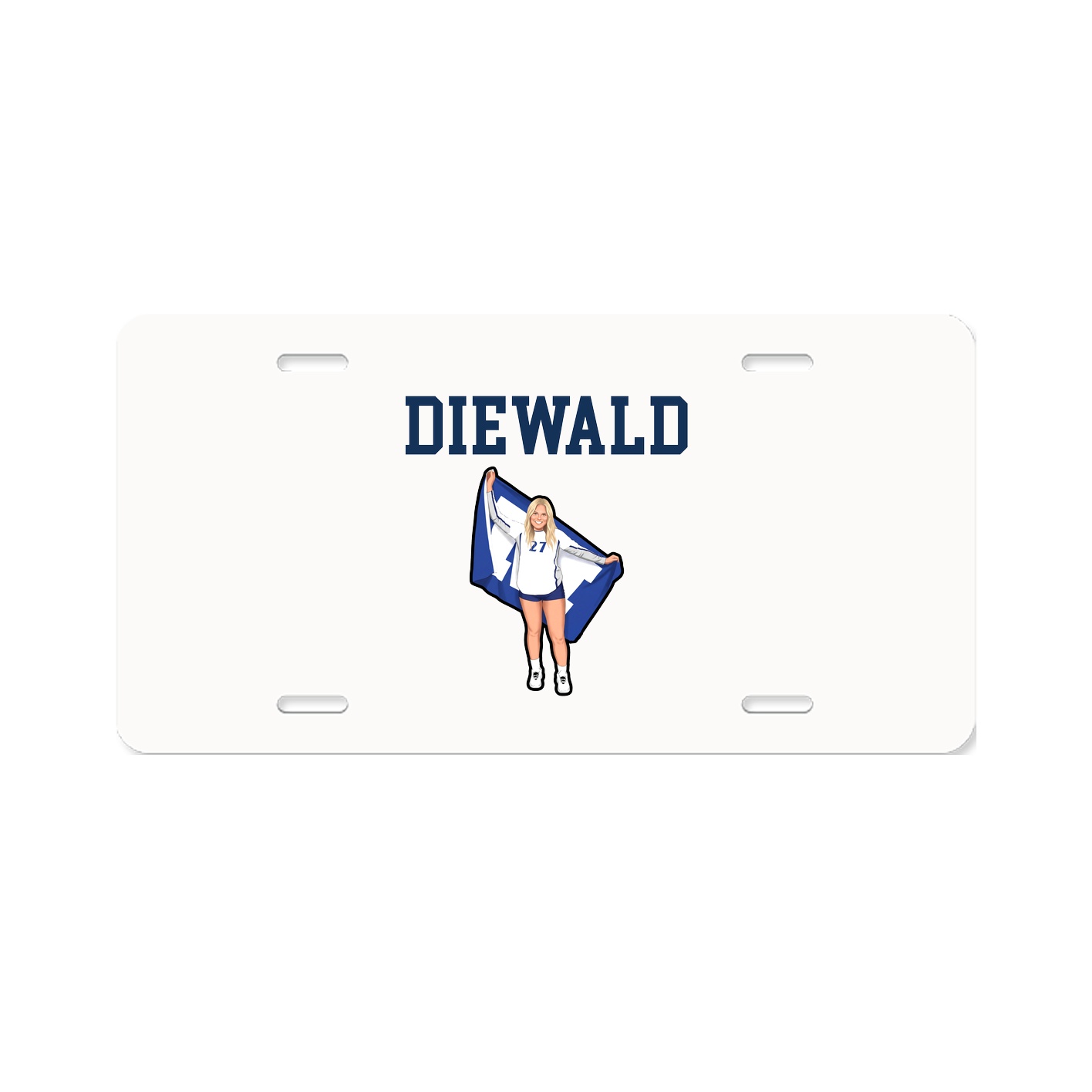 License Plate — Shirsey in Classic