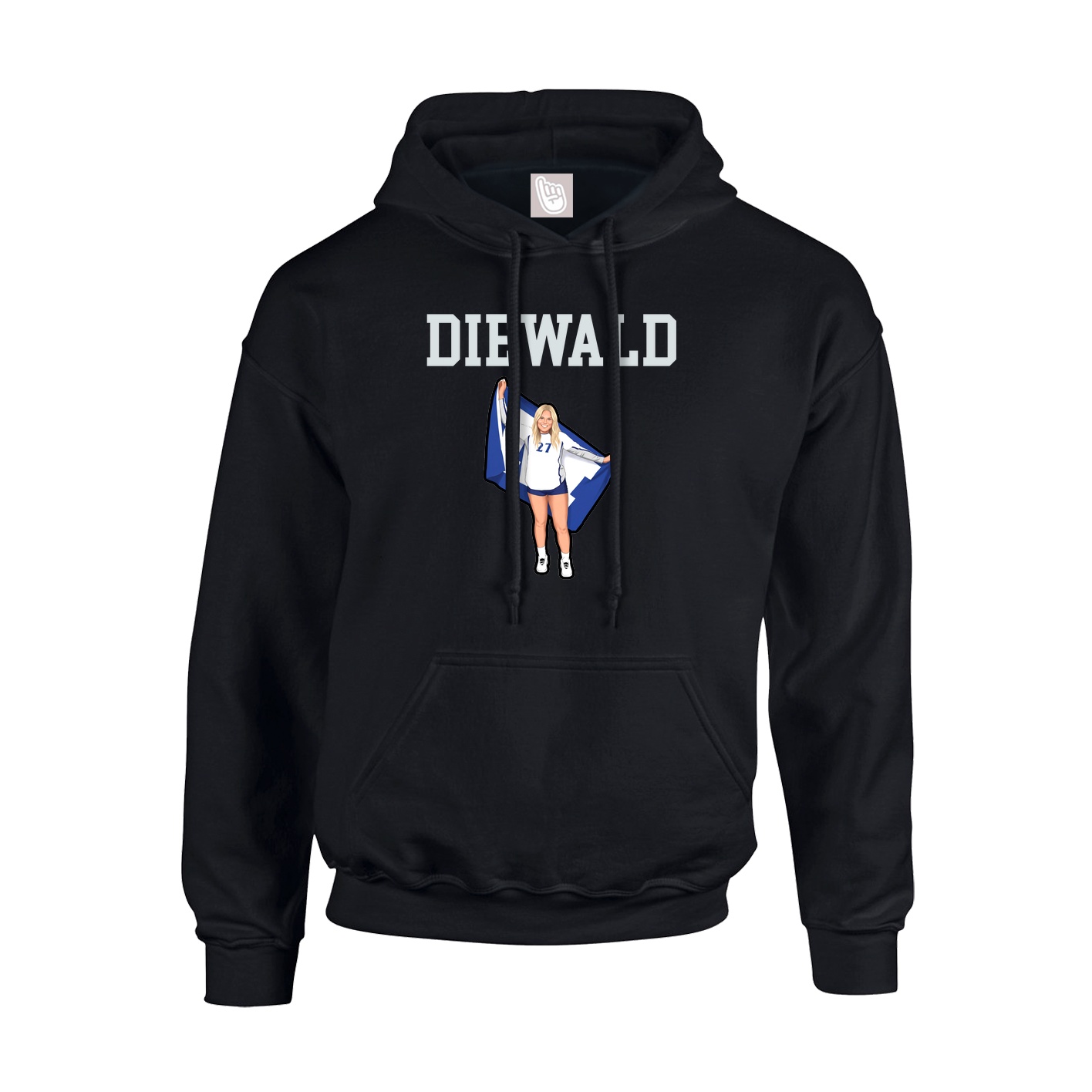 Youth Hoodie — Shirsey in Black