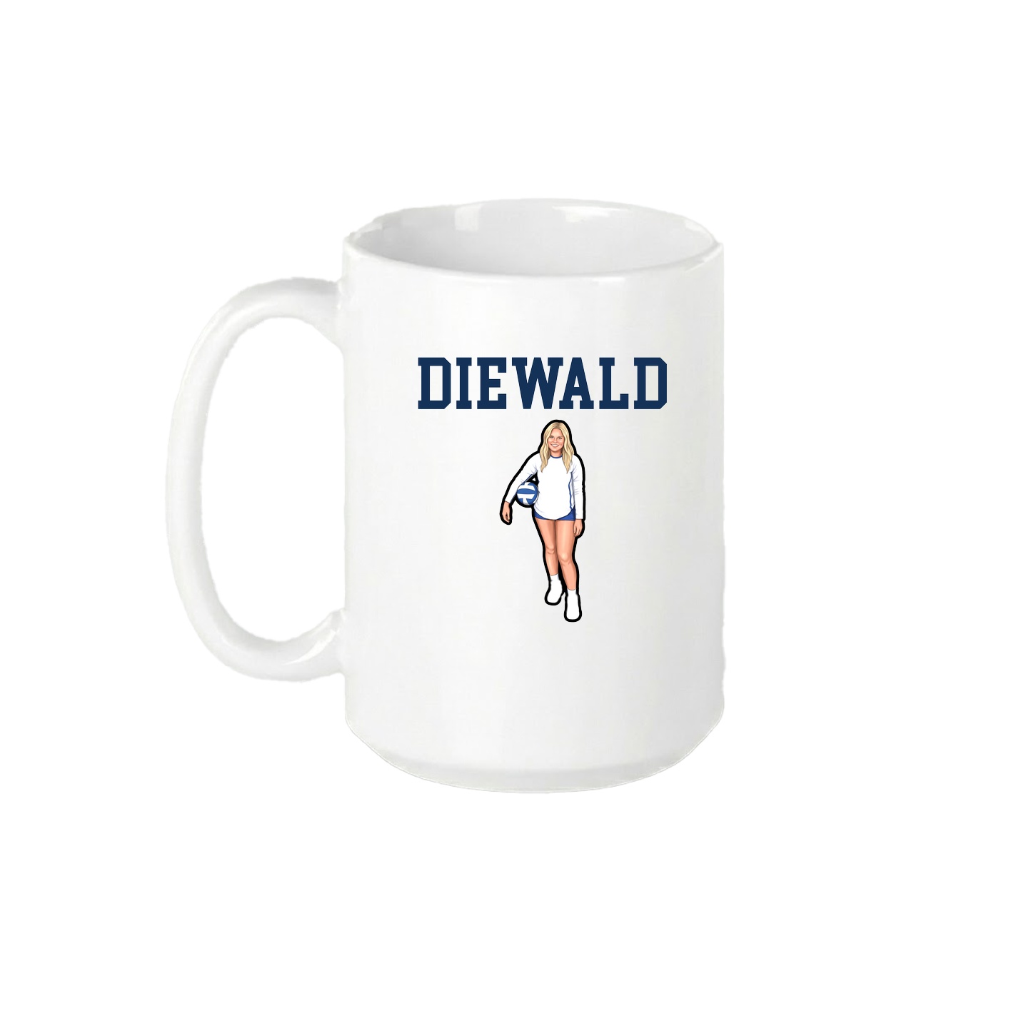 15oz Coffee Mug — Shirsey in White