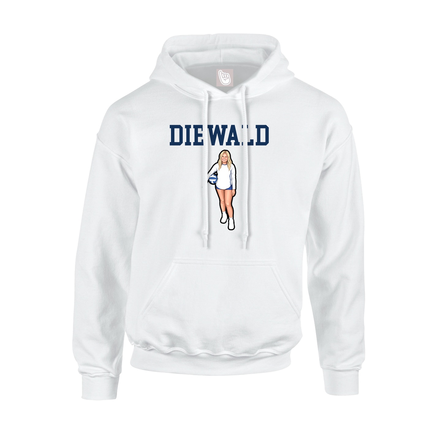 Youth Hoodie — Shirsey in White