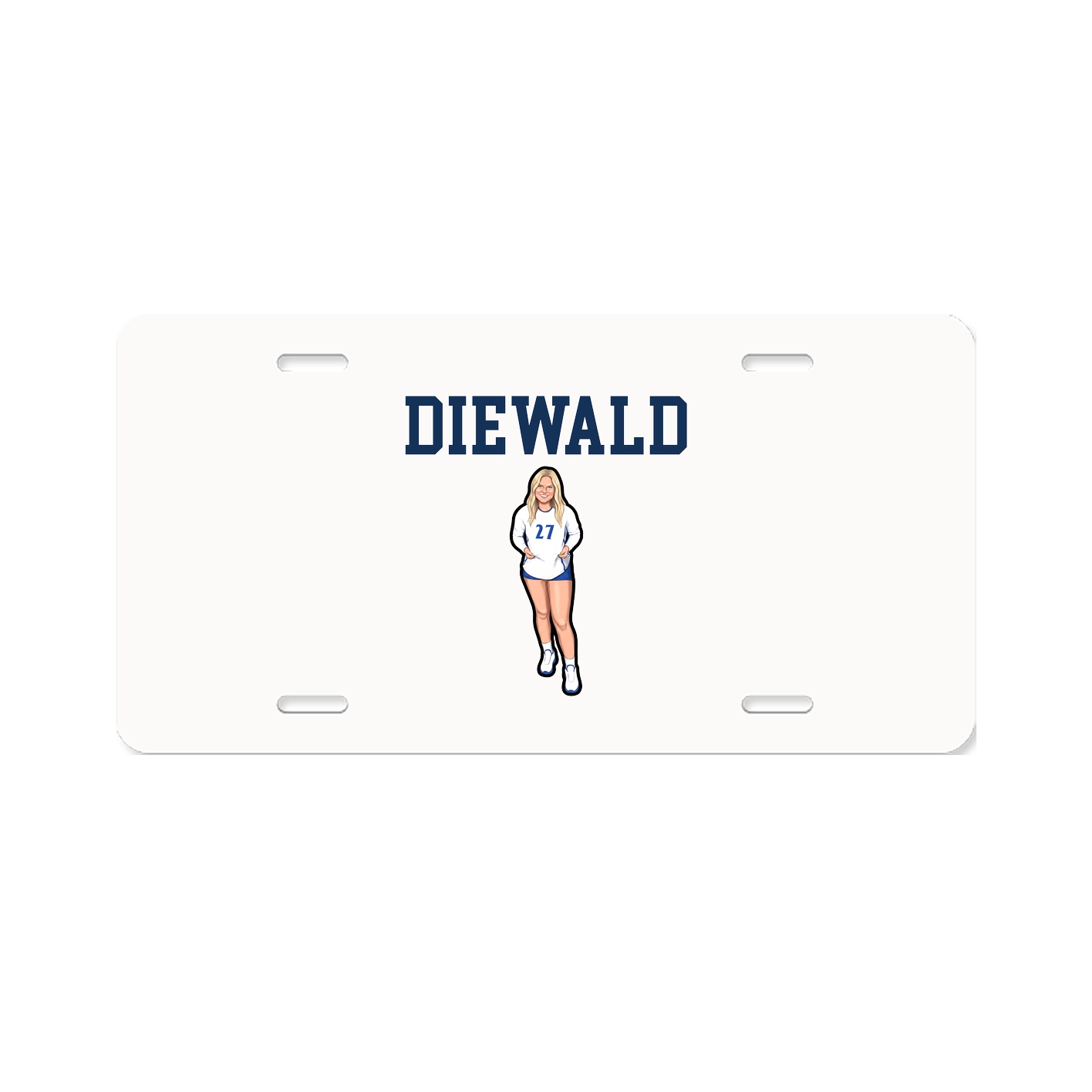 License Plate — Shirsey in Classic