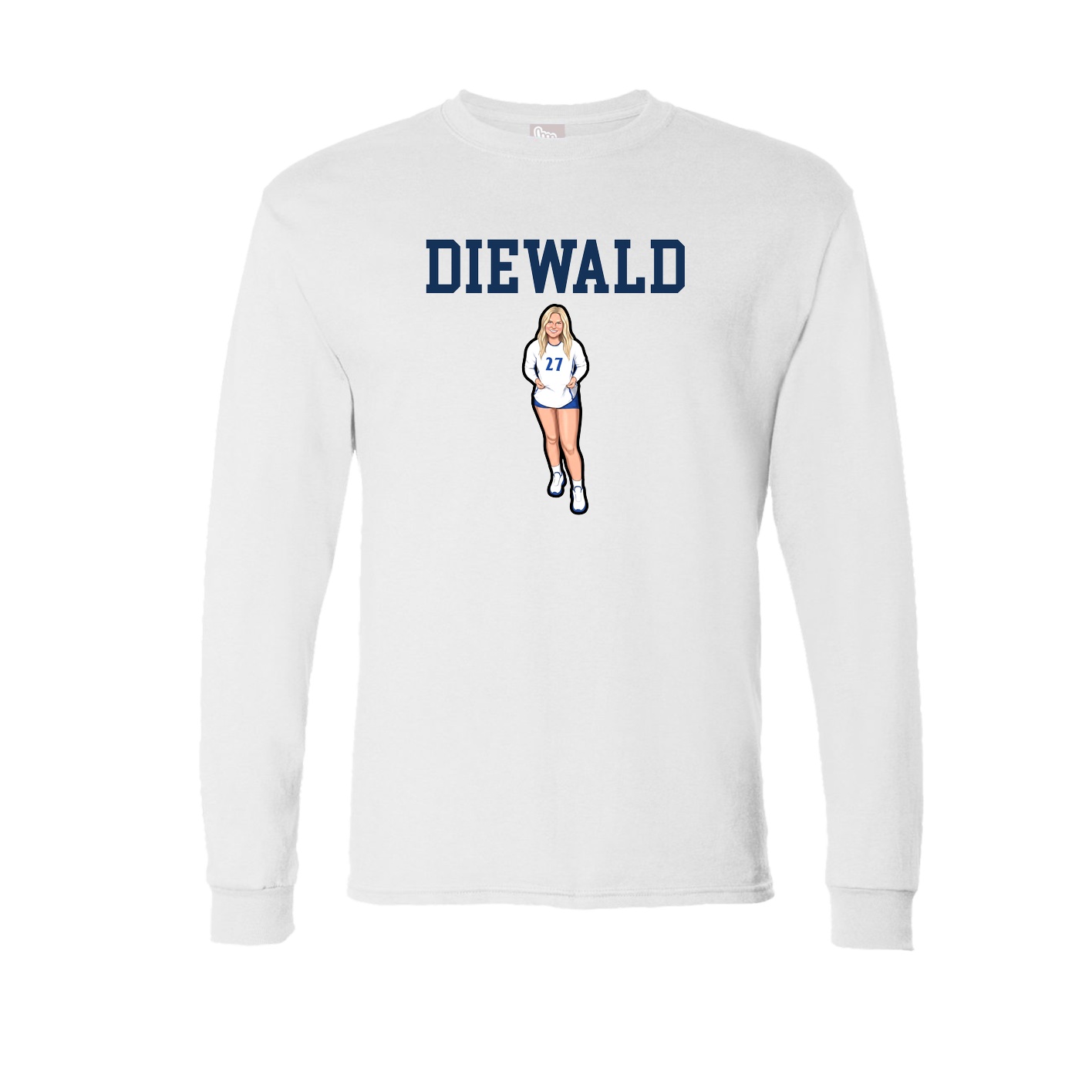 Long Sleeve Tee — Shirsey in White