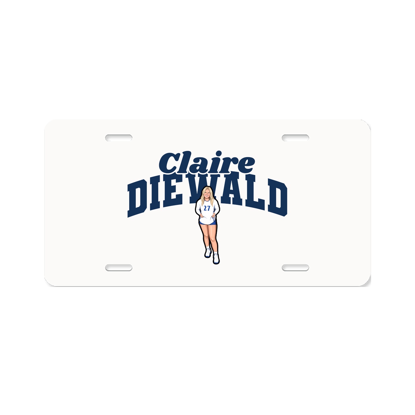 License Plate — Signature Arch in Classic