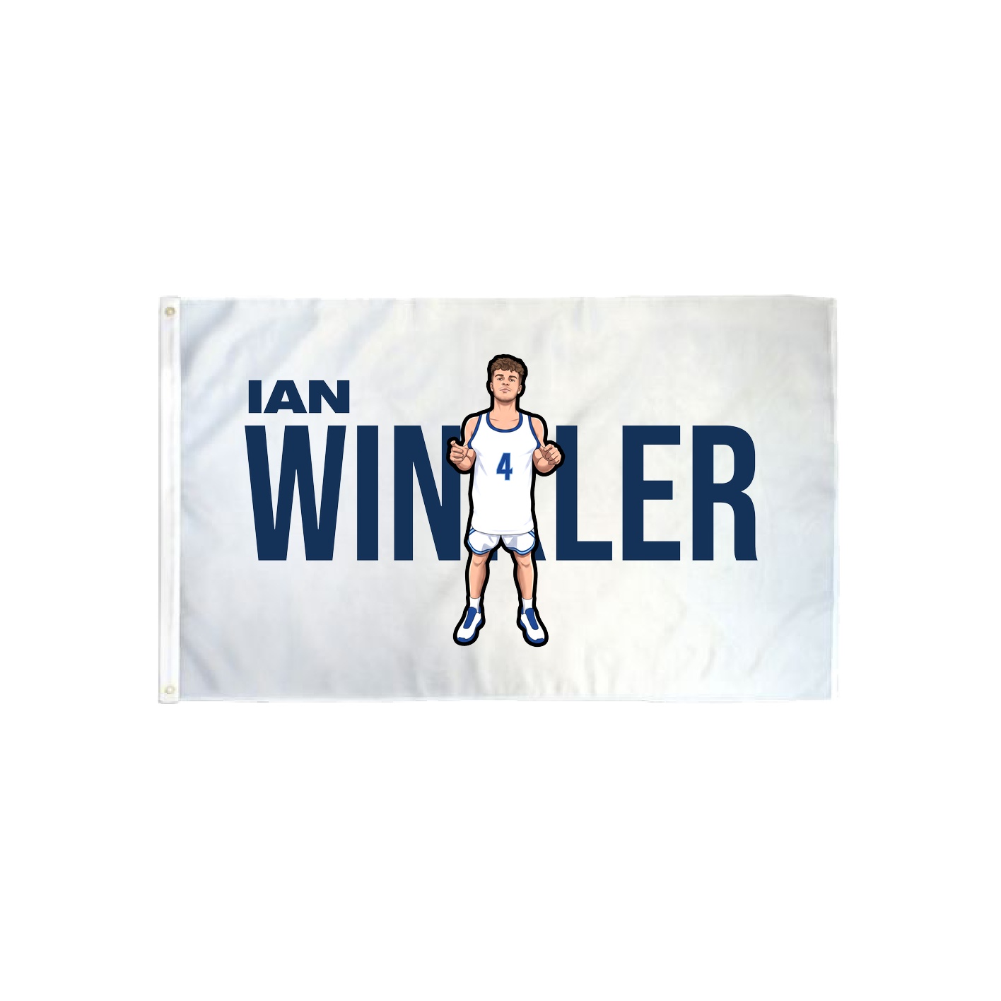 3x5 Flag — Player Name in Classic