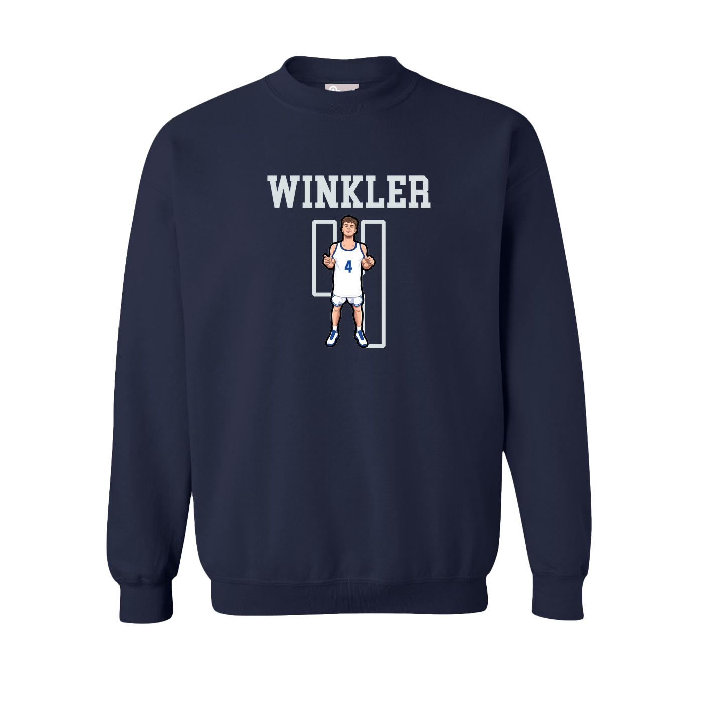Fleece Crew — Shirsey in Navy