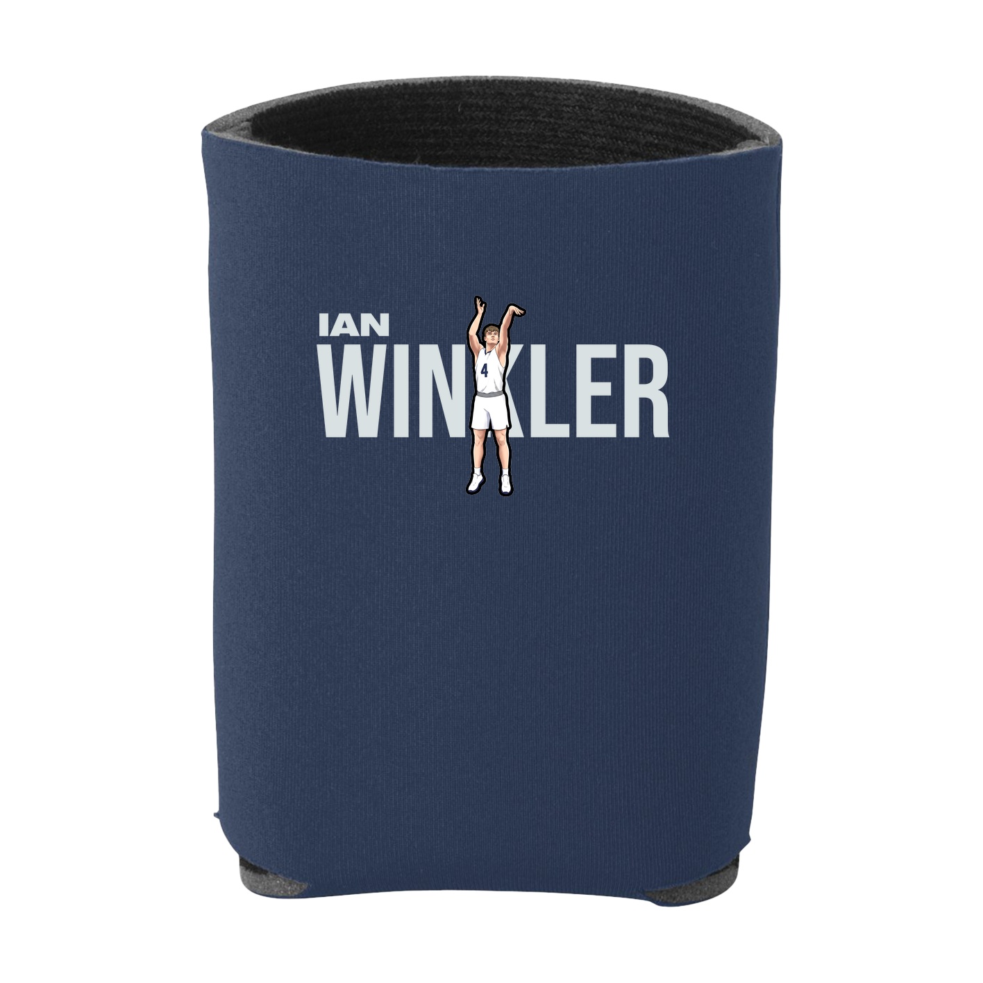 Can Holder — Player Name in Navy
