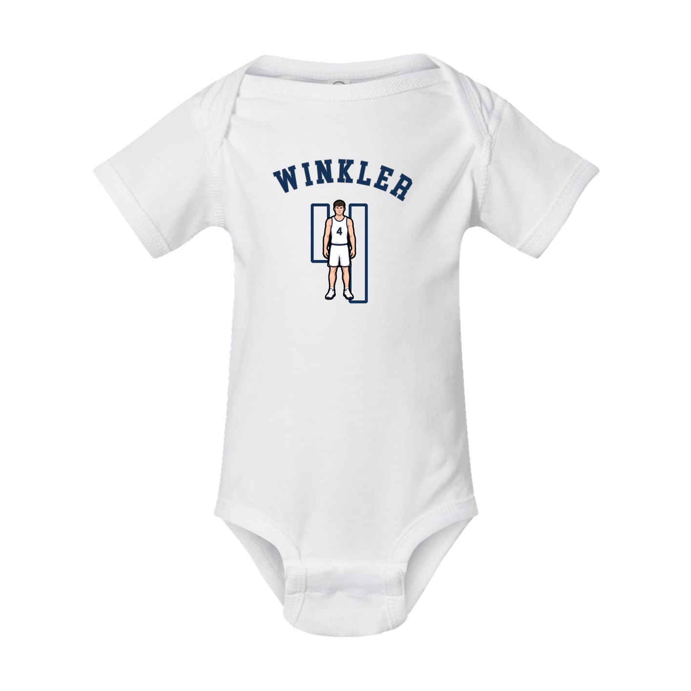 Baby Onesie — Shirsey Arch in White