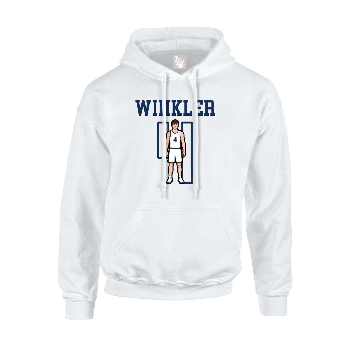 Youth Hoodie — Shirsey in White