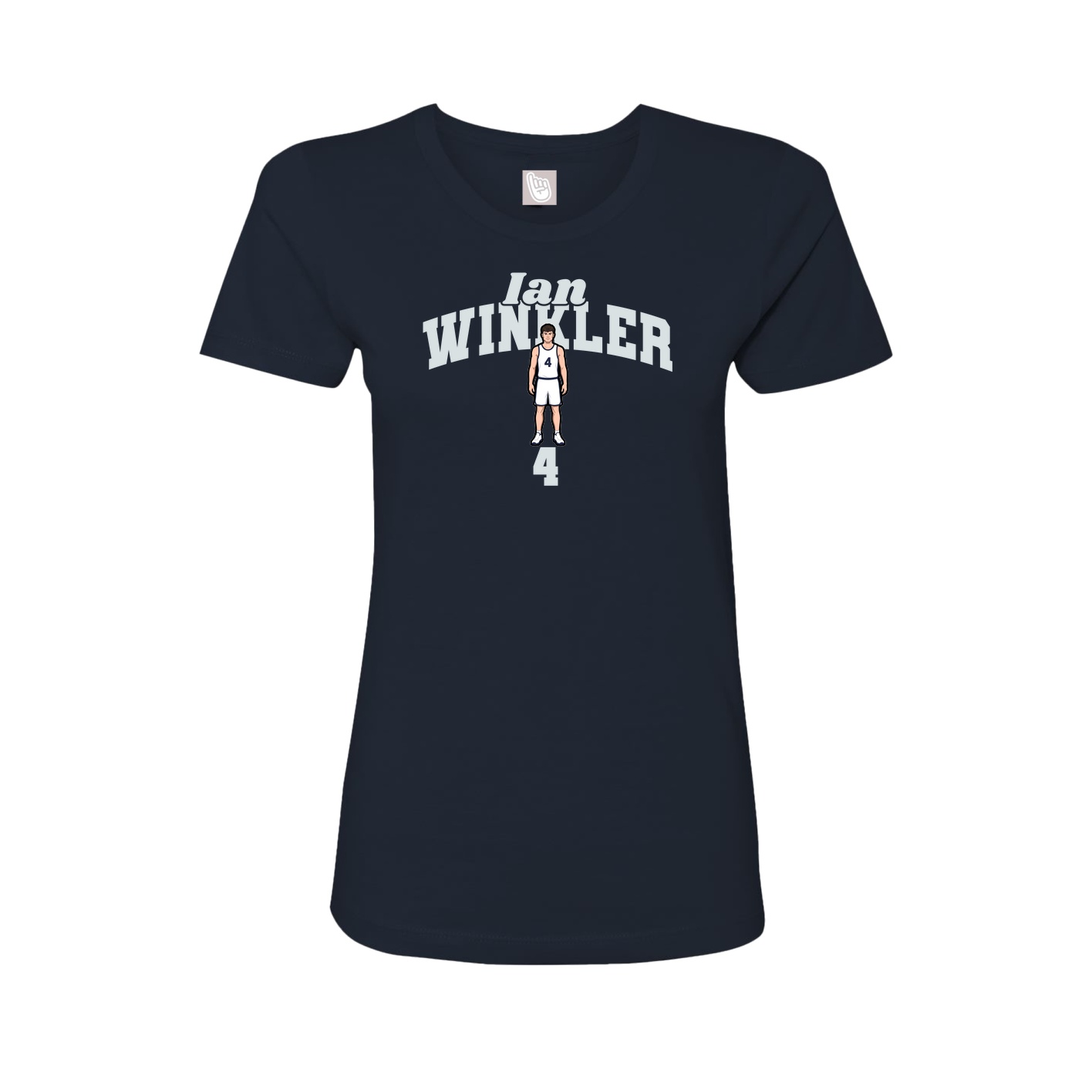 Womens Tee — Signature Arch in Navy