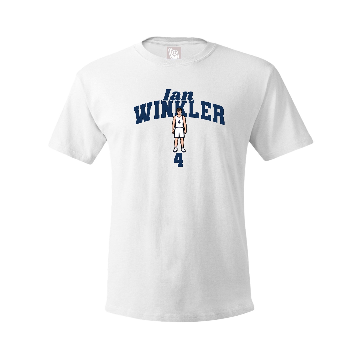 Youth Tee — Signature Arch in White