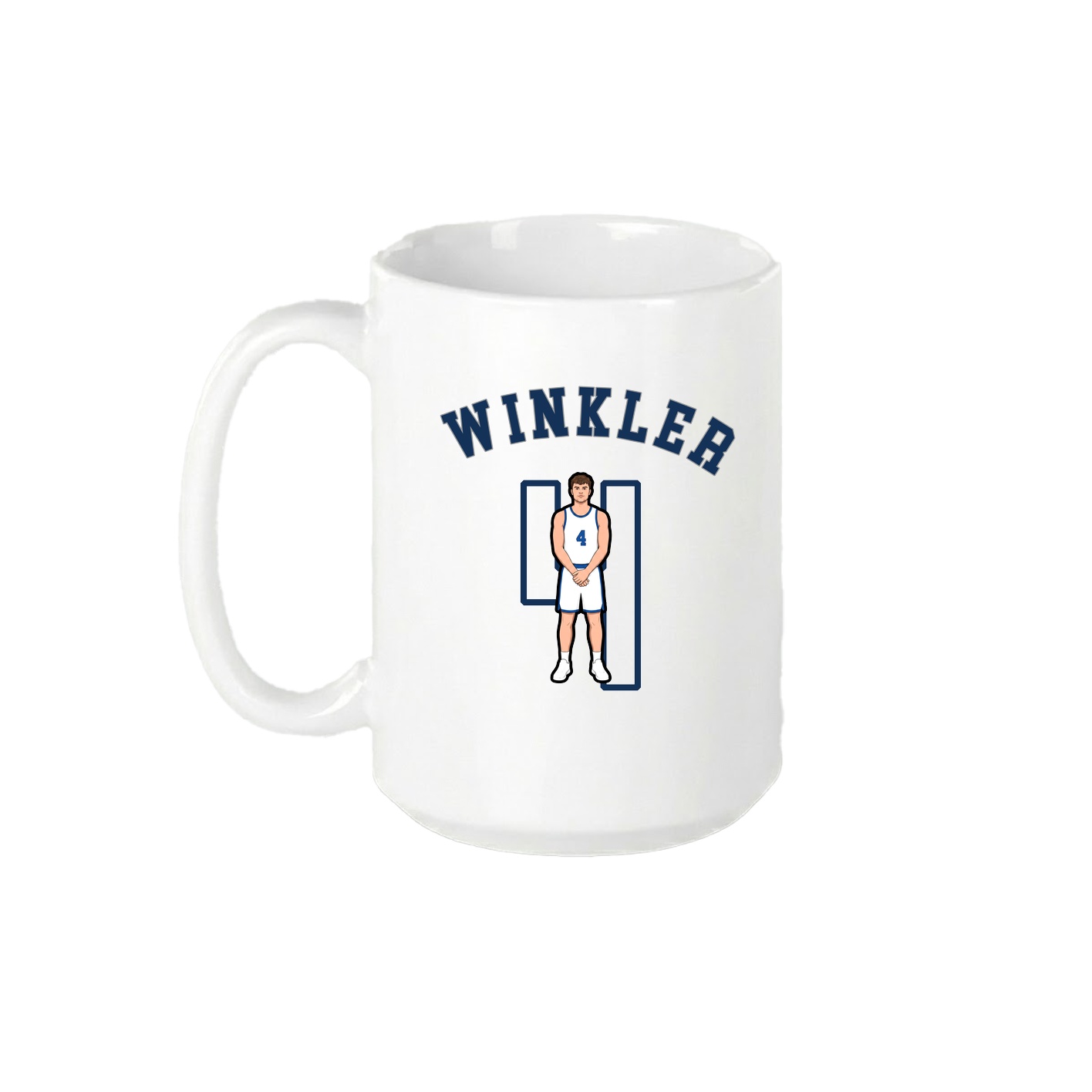 15oz Coffee Mug — Shirsey Arch in White