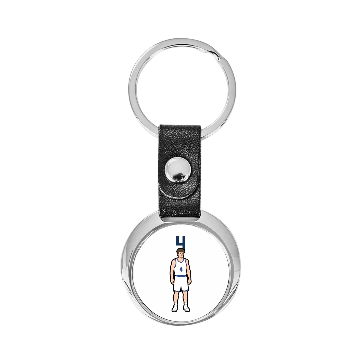 Key Chain — Number Top in Classic