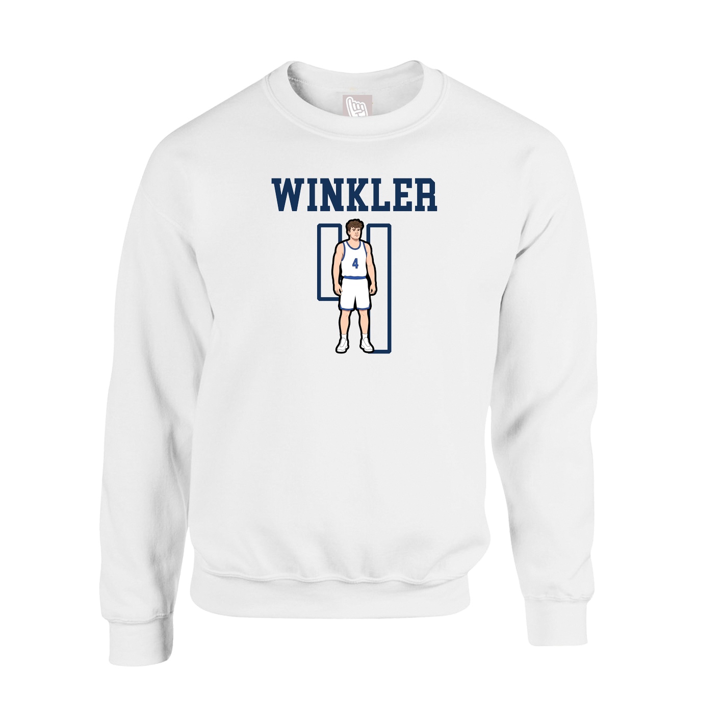 Fleece Crew — Shirsey in White