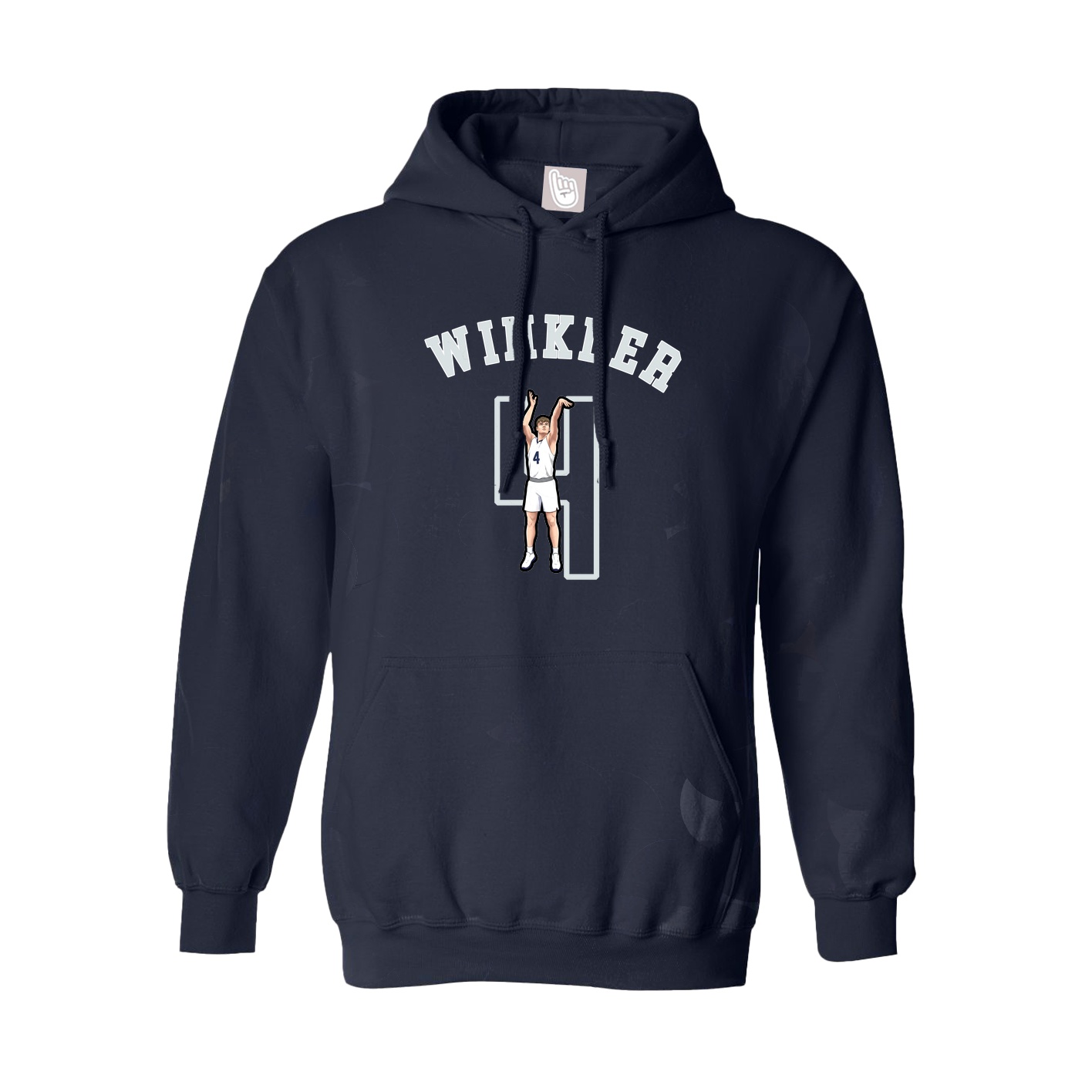 Youth Hoodie — Shirsey Arch in Navy