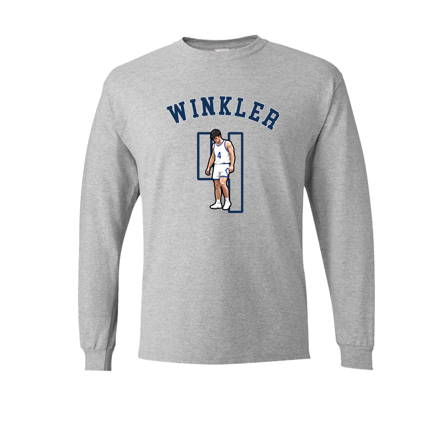 Long Sleeve Tee — Shirsey Arch in Grey
