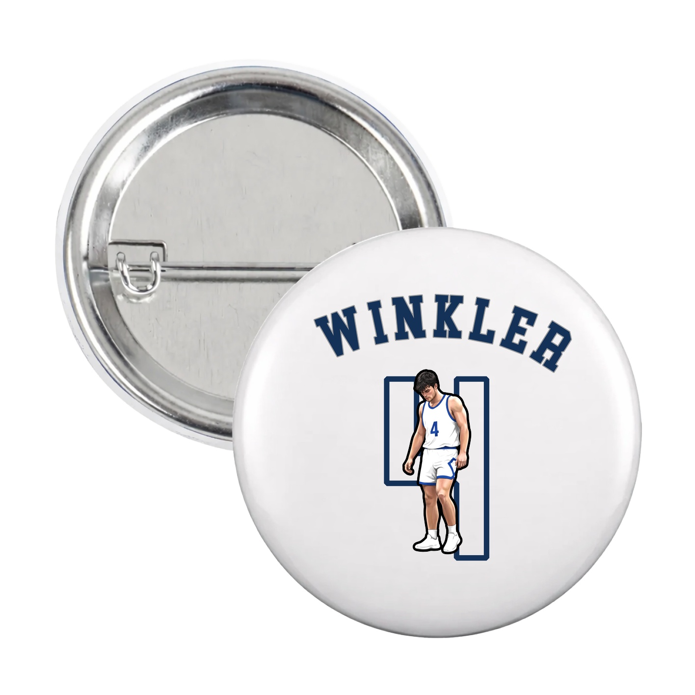 Game Day Button — Shirsey Arch in White